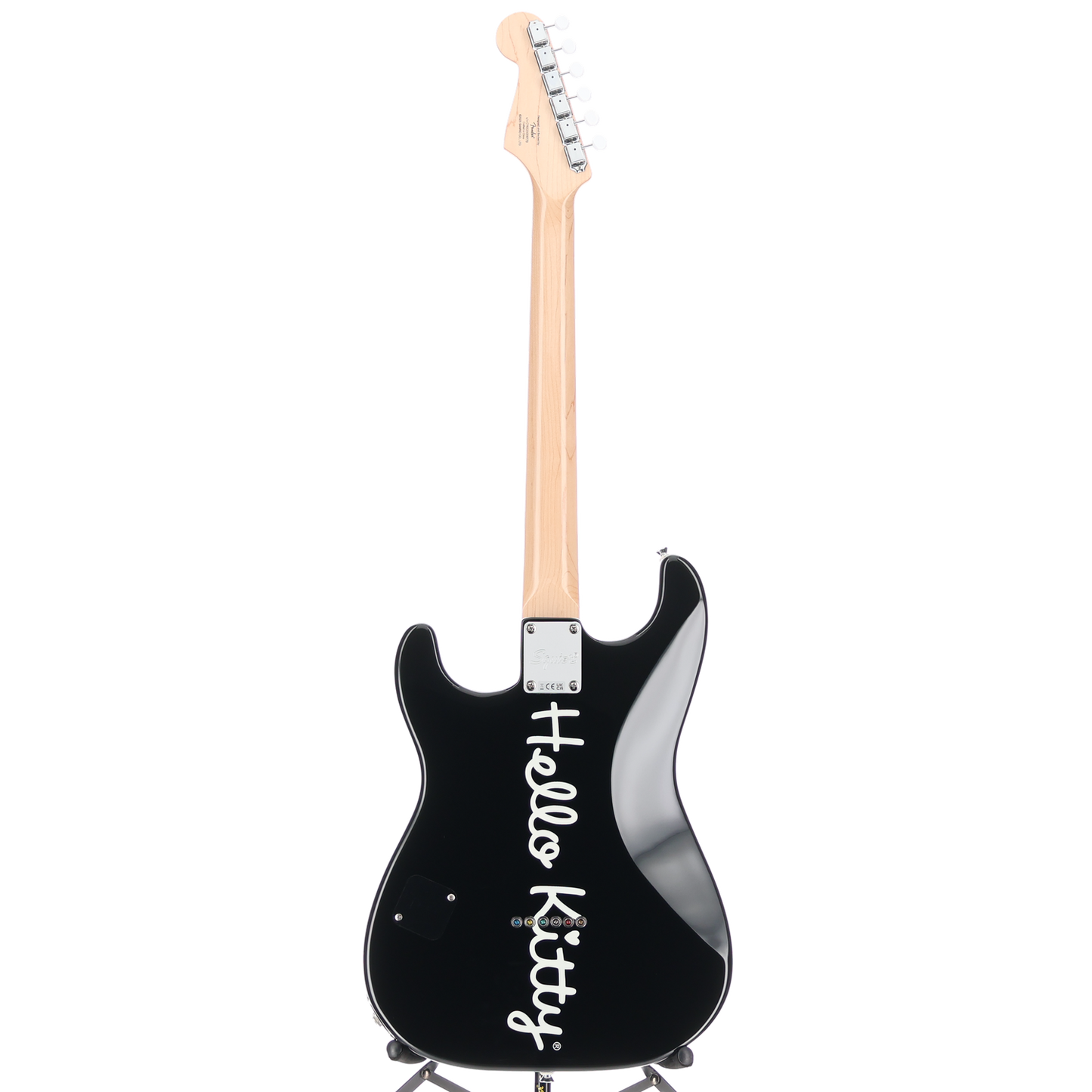 Squier Fender x Hello Kitty Black Stratocaster (O1) (09773)