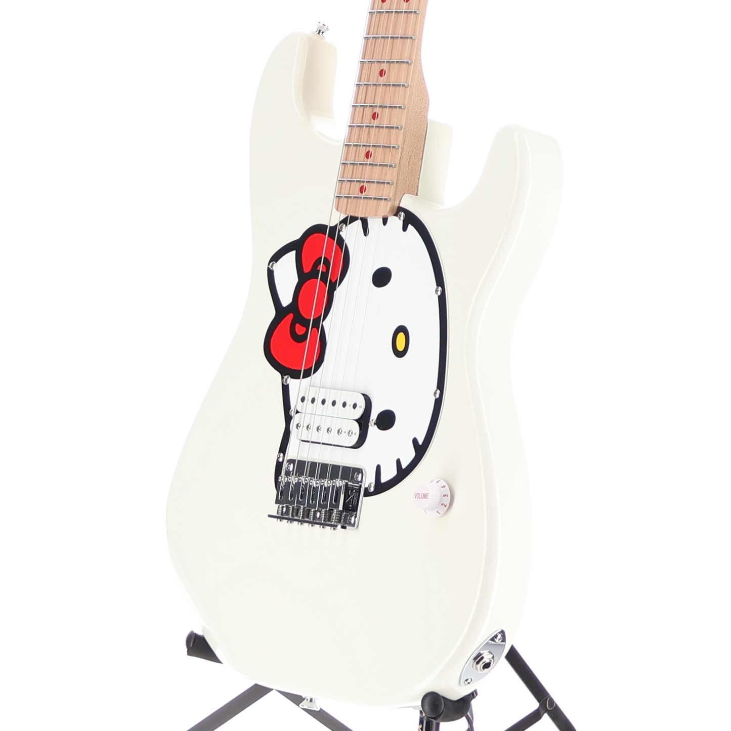 Squier Fender x Hello Kitty White Stratocaster (C6) (00311)