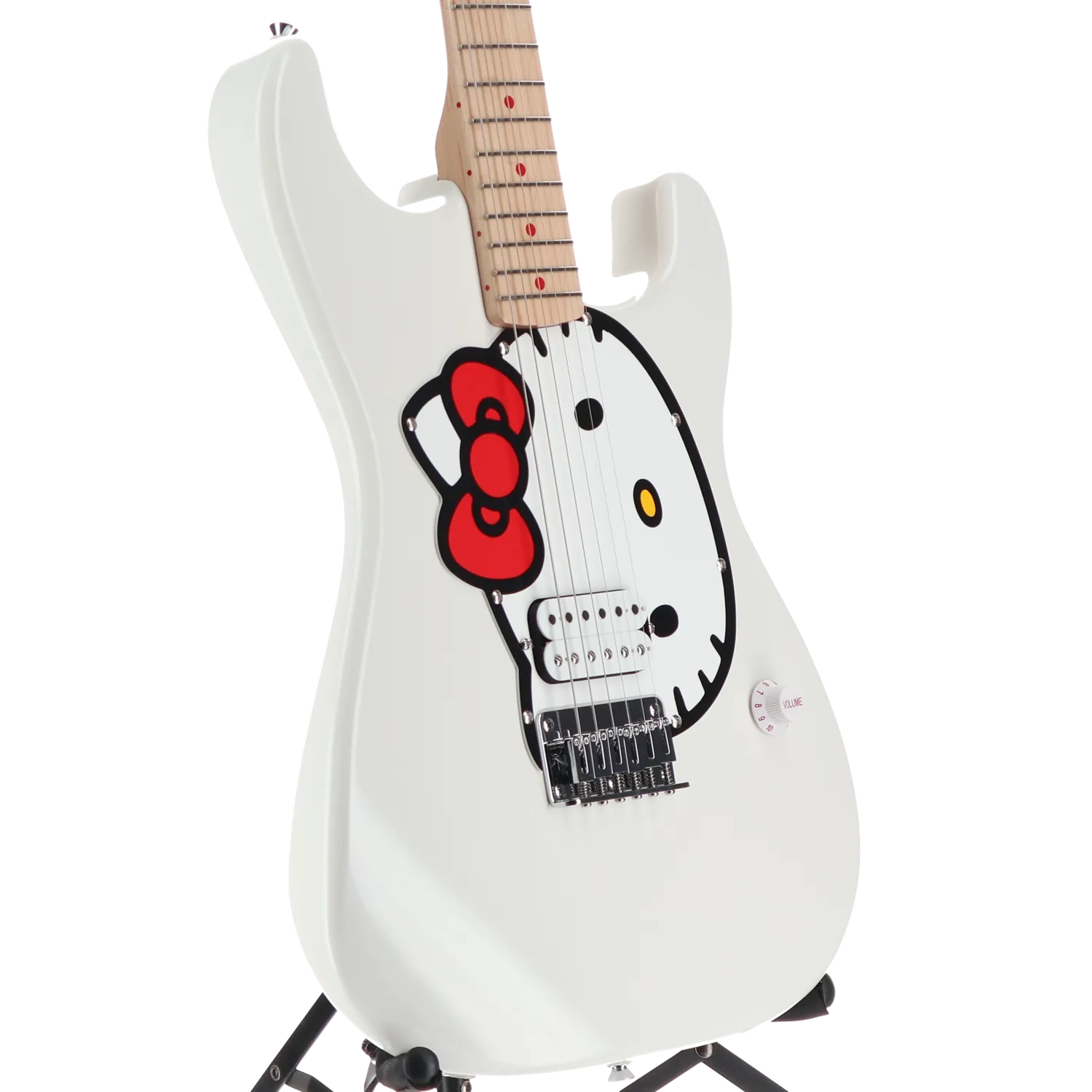Squier Fender x Hello Kitty White Stratocaster (E9) (02242)