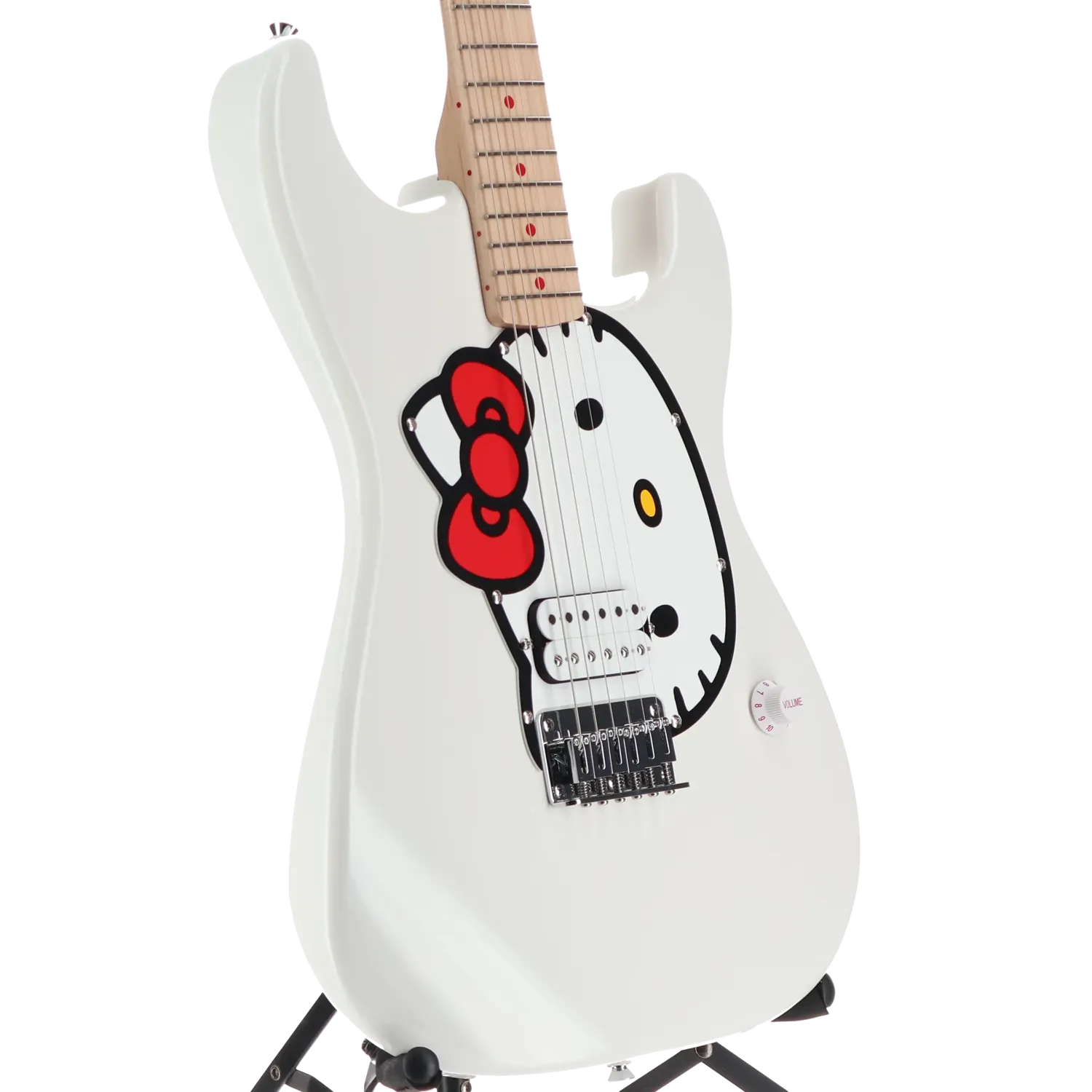 Squier Hello Kitty White Stratocaster (CC1) (09791)