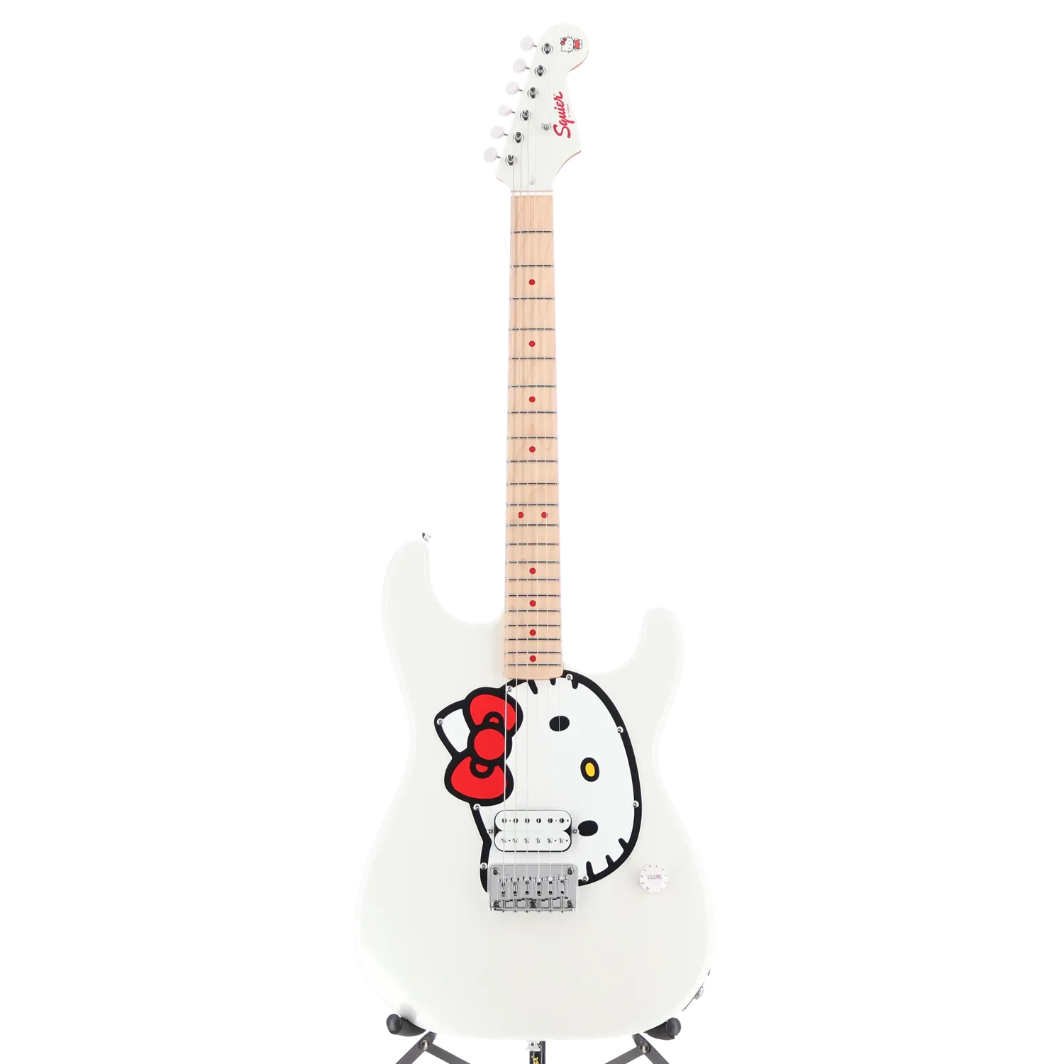 Squier Hello Kitty White Stratocaster (CC1) (09791)