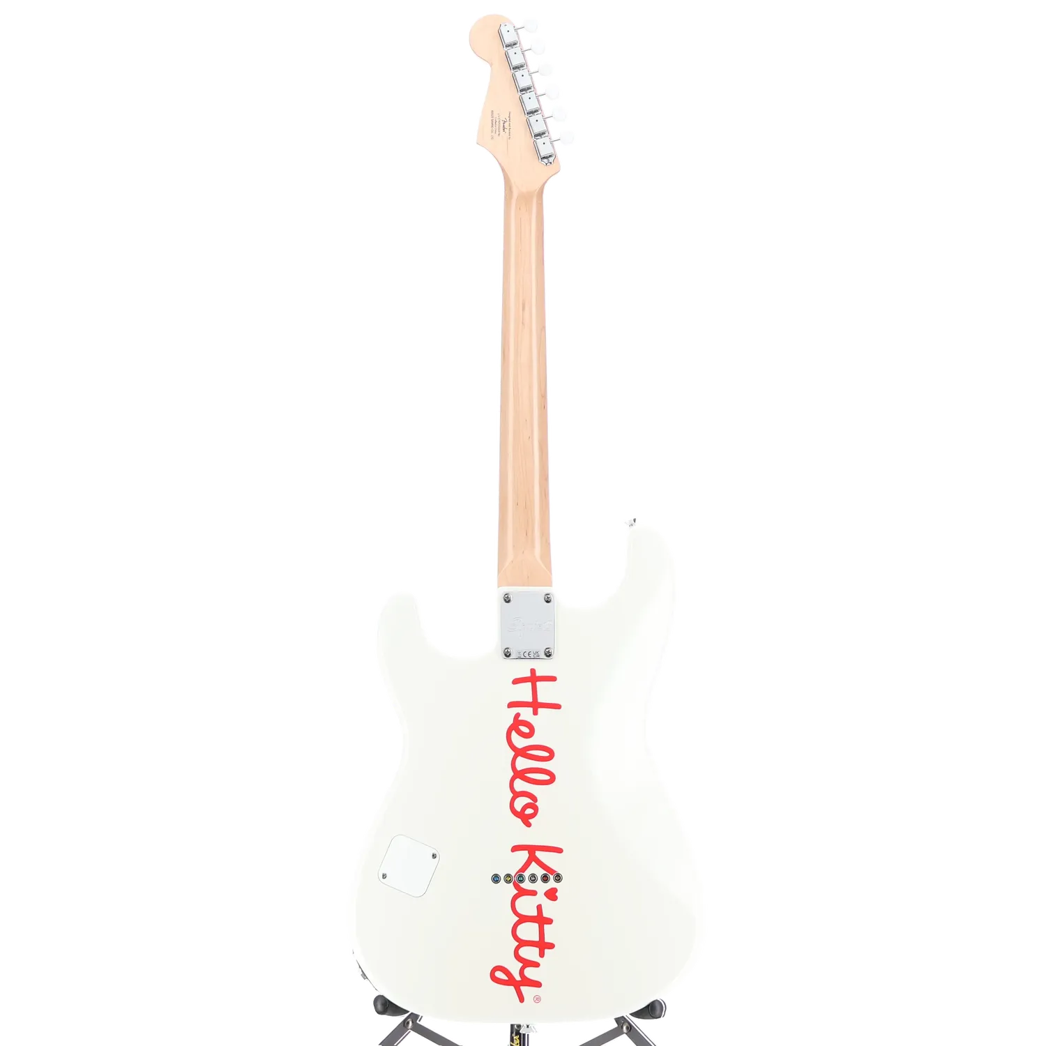 Squier Hello Kitty White Stratocaster (CC1) (09791)