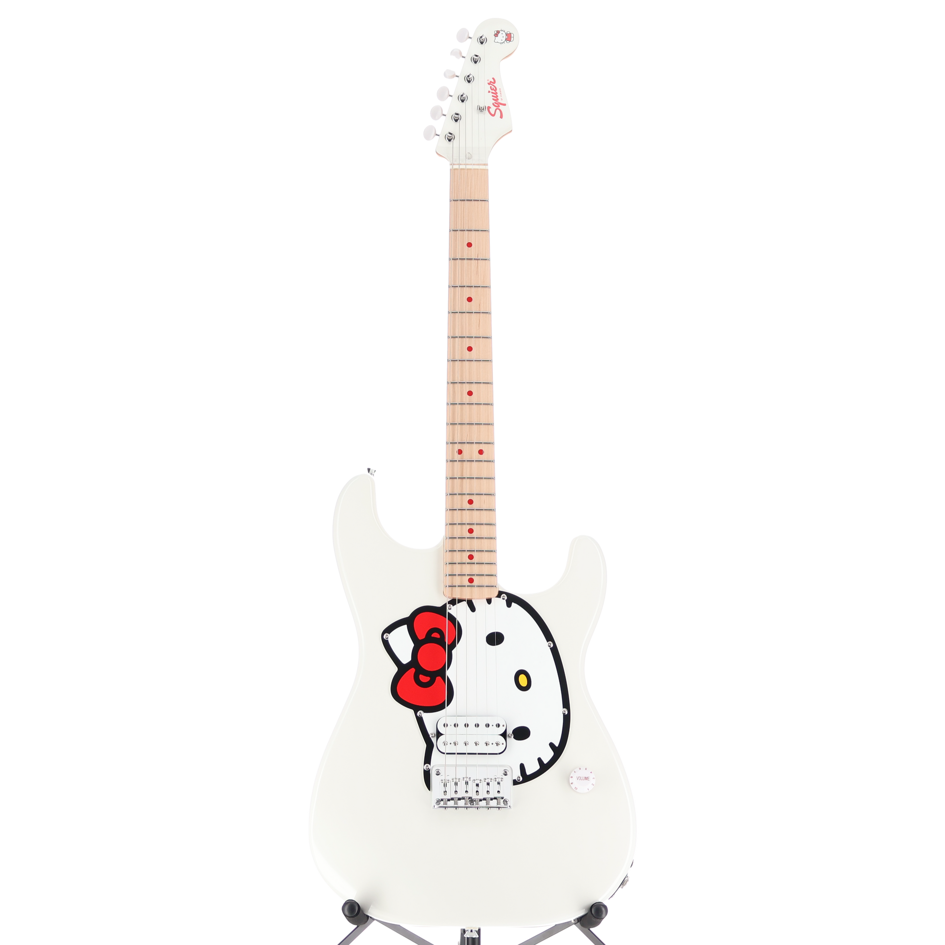 Squier Hello Kitty White Stratocaster (Y7) (08392)