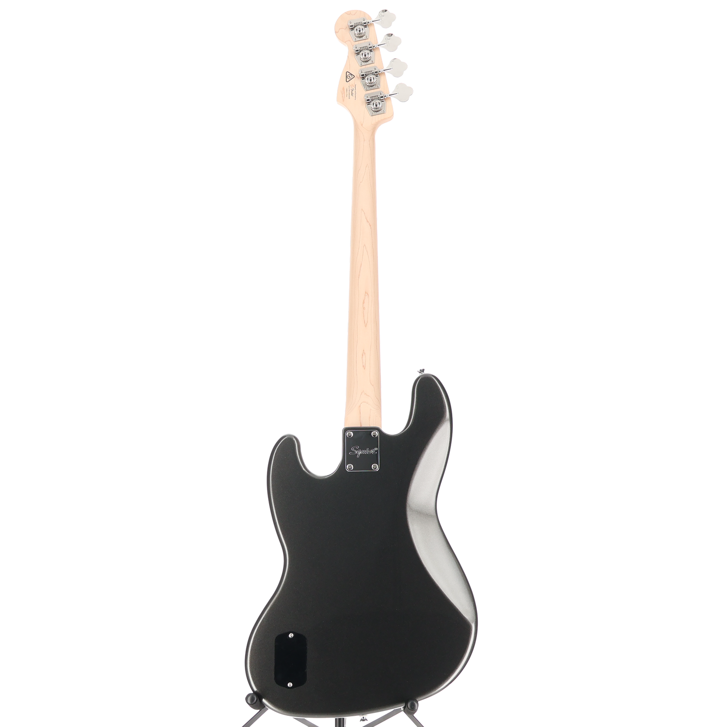 Squier Limited Edition Affinity Series Active Jazz Bass, Charcoal Frost Metallic, Pro Setup (M6) (06650)