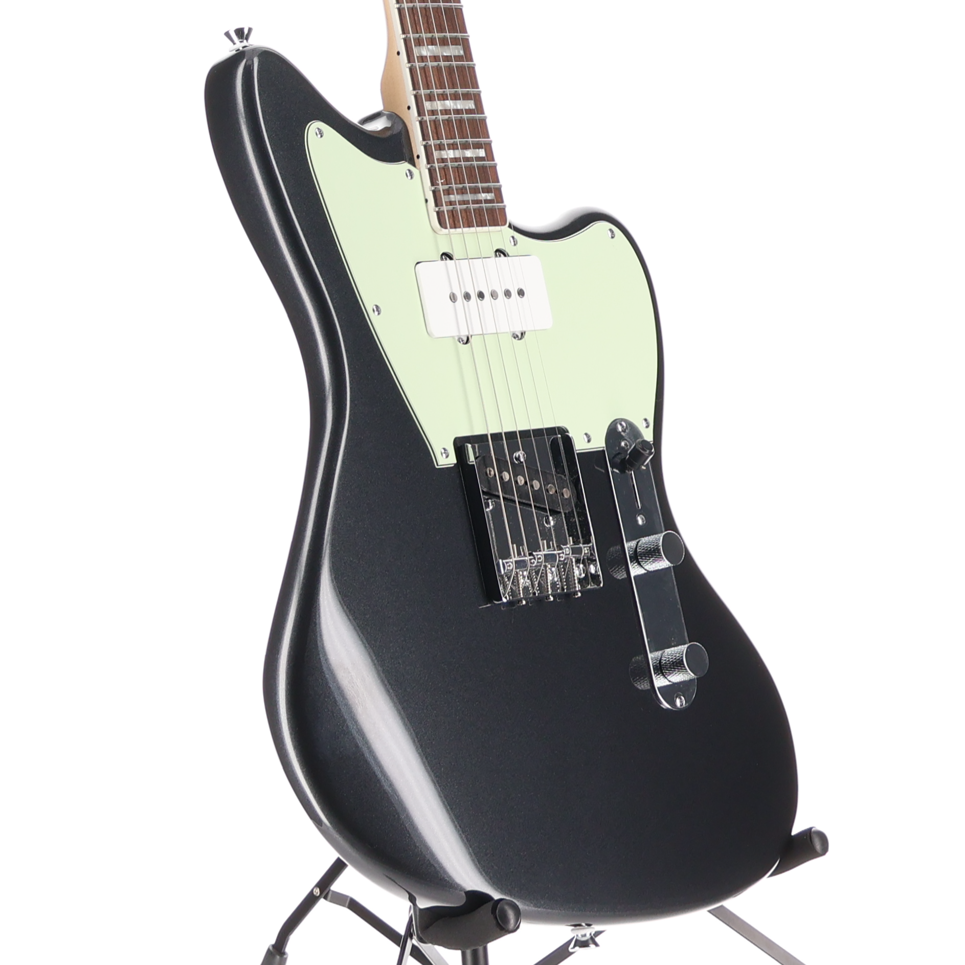 Squier Limited Edition Paranormal Offset Telecaster SJ Charcoal Frost Metallic (RP) (06569)