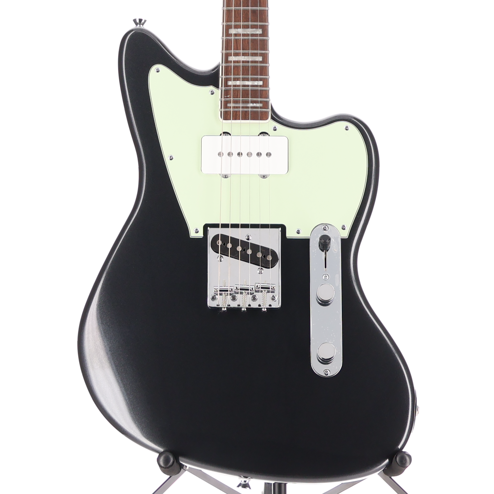Squier Limited Edition Paranormal Offset Telecaster SJ Charcoal Frost Metallic (RP) (06569)