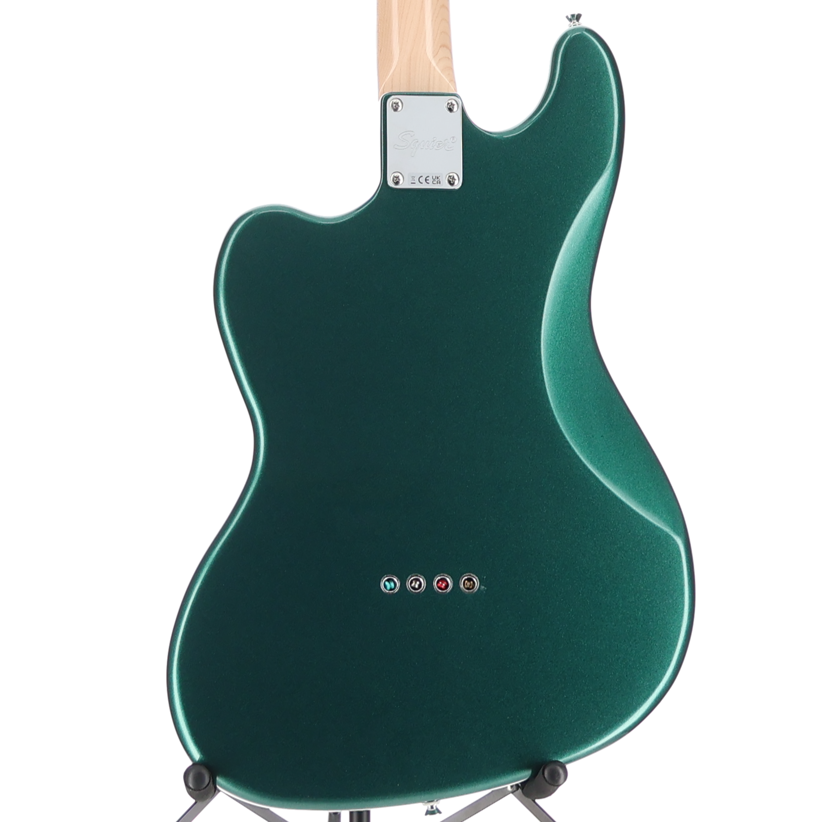 Squier Paranormal Rascal Bass HH, Laurel Fingerboard, Mint Pickguard, Sherwood Green (K4) (04275)