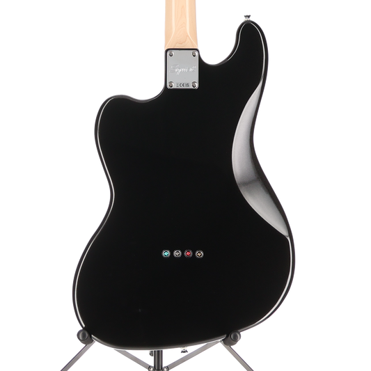 Squier Paranormal Rascal Bass HH, Laurel Fingerboard, White Pearloid Pickguard, Metallic Black (P13) (07405)