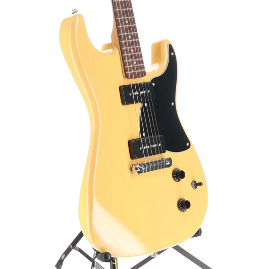 Squier Paranormal Strat-O-Sonic, Laurel Fingerboard, Black Pickguard, Vintage Blonde (RP) (35507)