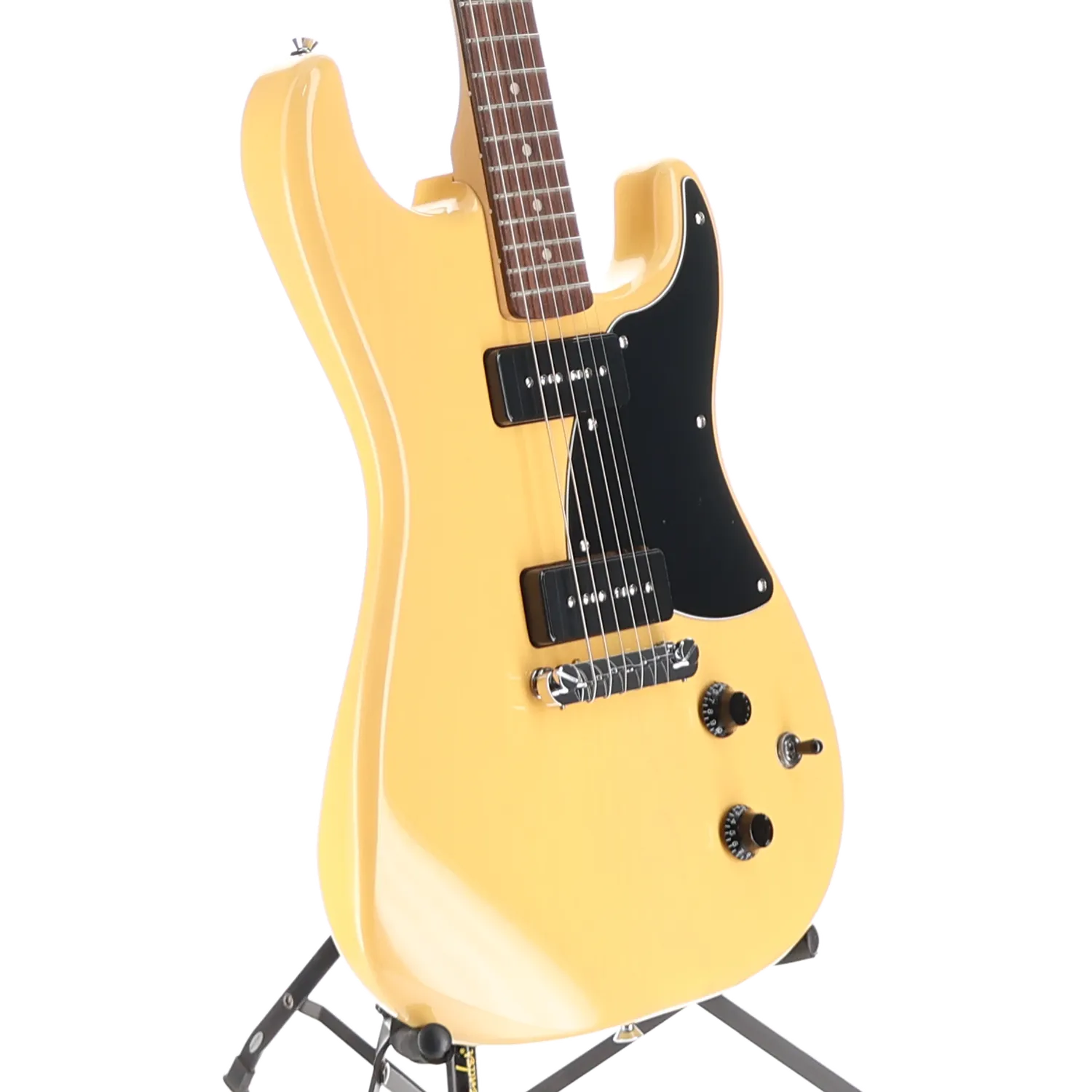 Squier Paranormal Strat-O-Sonic, Laurel Fingerboard, Black Pickguard, Vintage Blonde (RP) (35507)