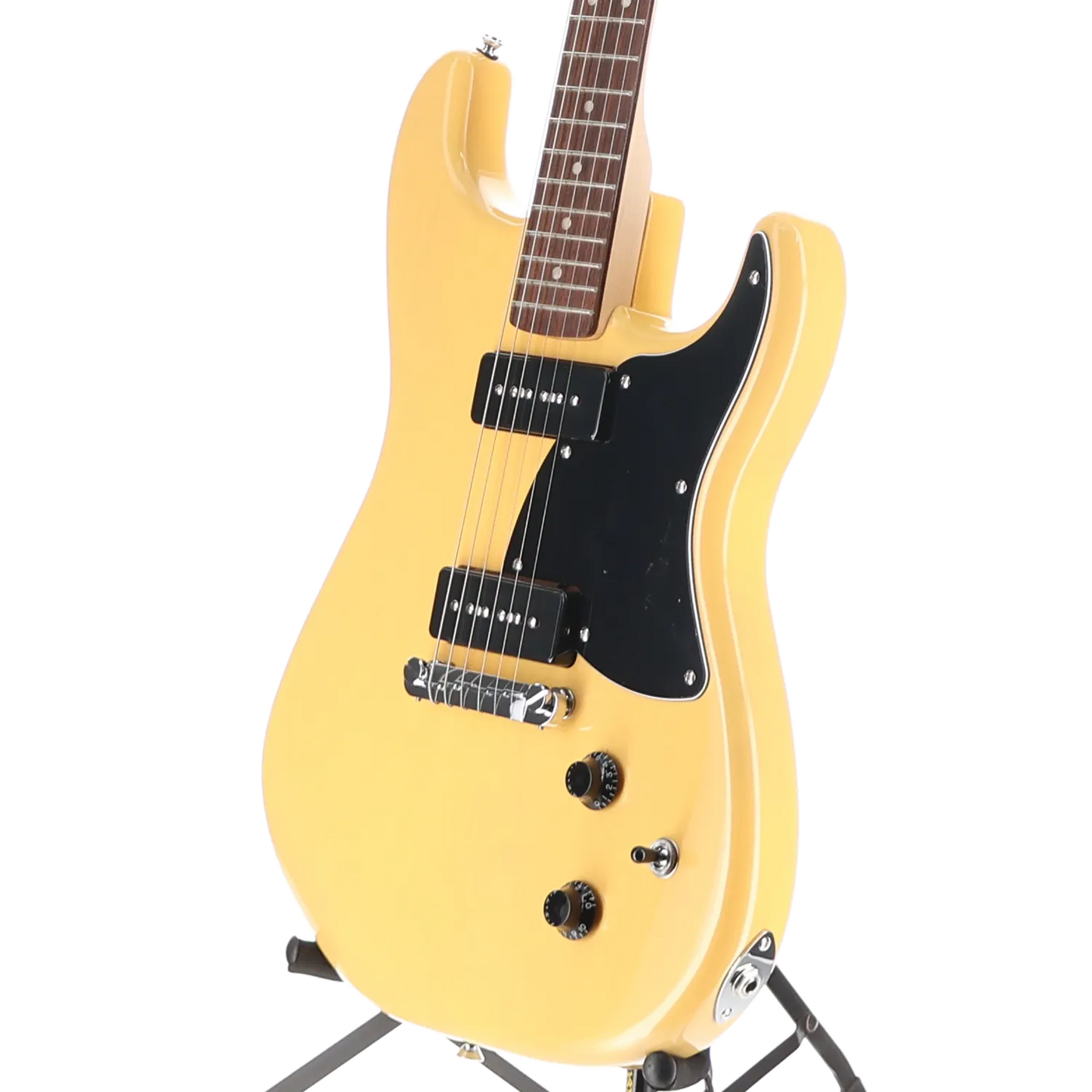 Squier Paranormal Strat-O-Sonic, Laurel Fingerboard, Black Pickguard, Vintage Blonde (RP) (35507)