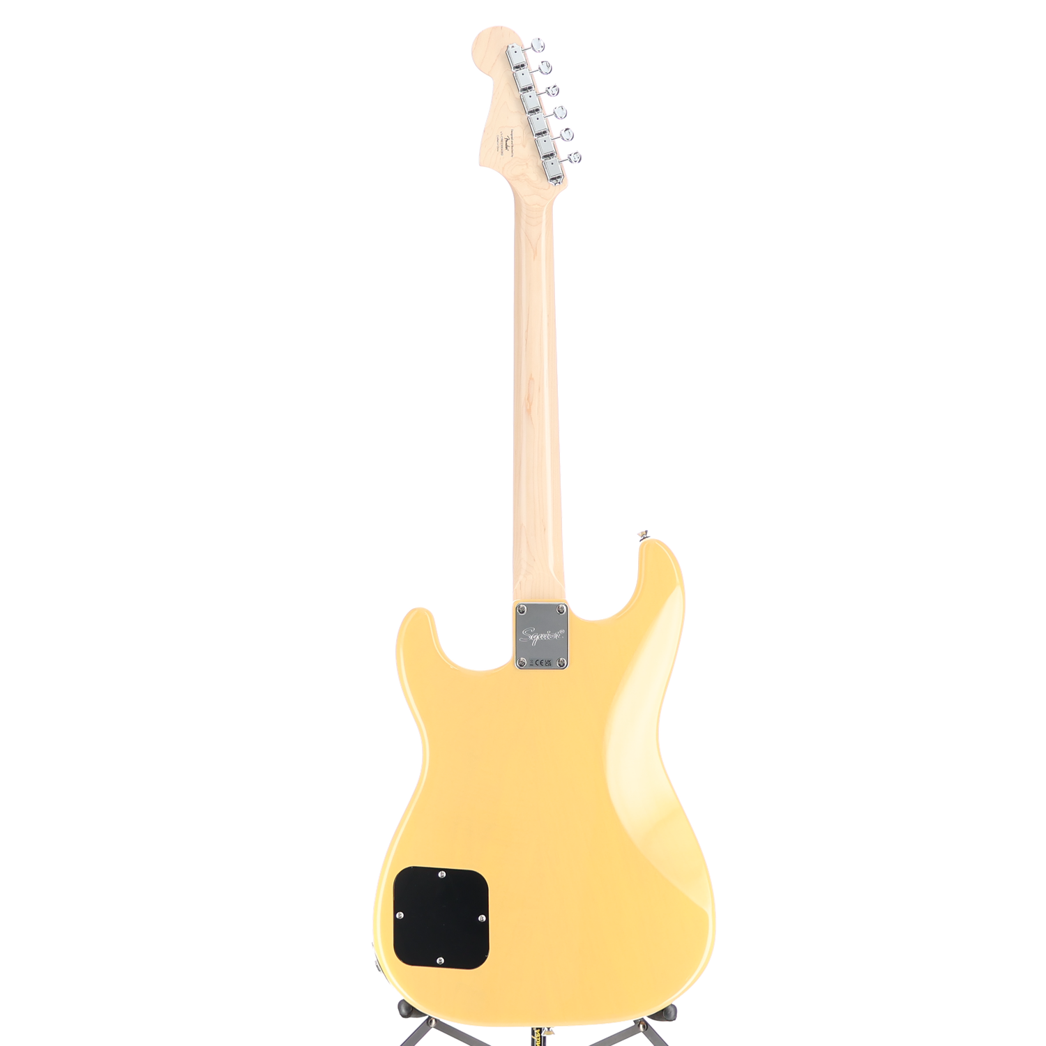 Squier Paranormal Strat-O-Sonic, Laurel Fingerboard, Black Pickguard, Vintage Blonde (RP) (35507)