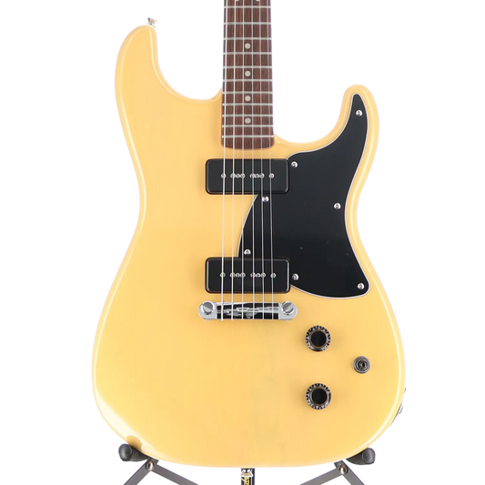 Squier Paranormal Strat-O-Sonic, Laurel Fingerboard, Black Pickguard, Vintage Blonde (RP) (35507)