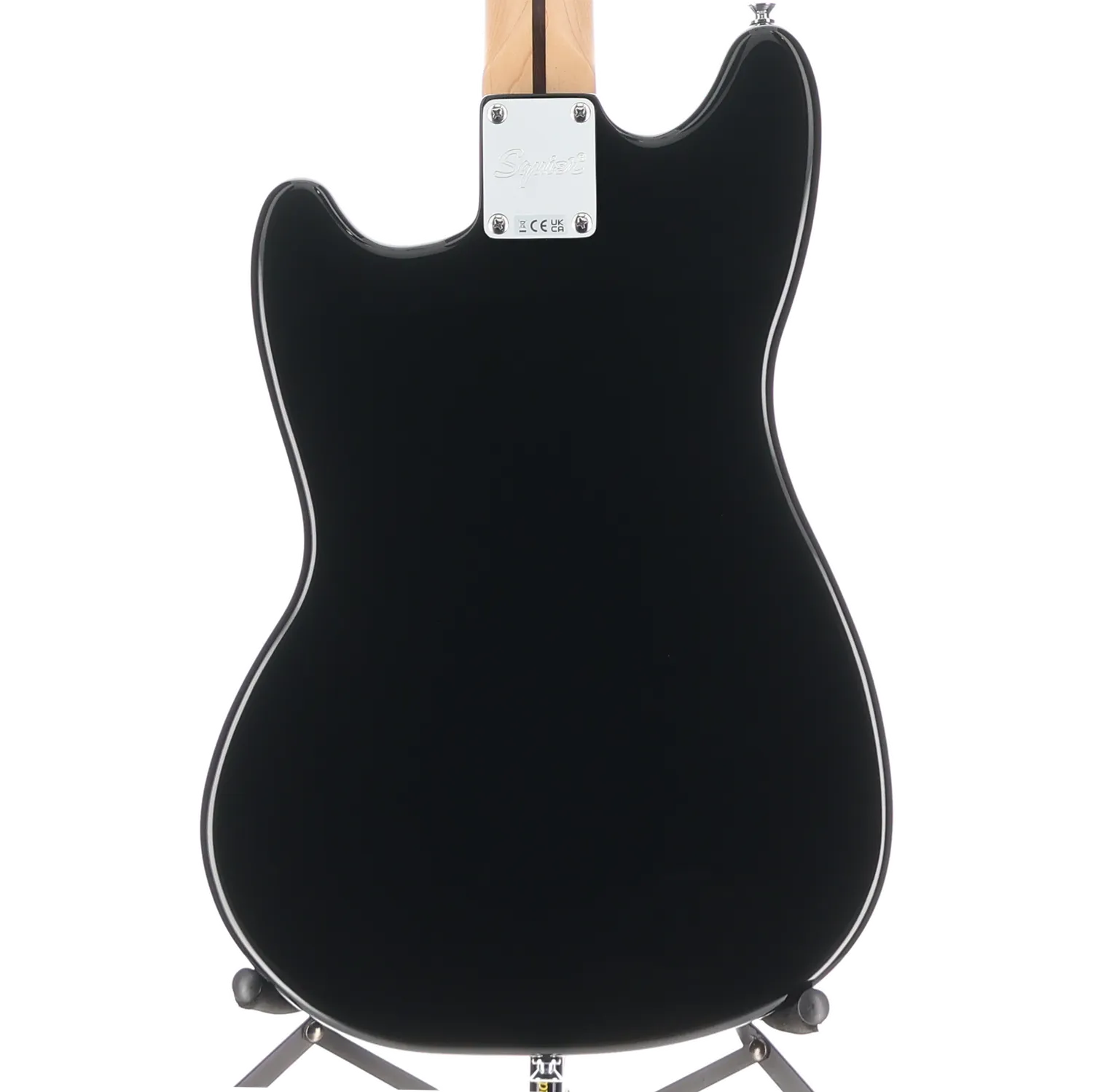 Squier Sonic Mustang HH, Maple Fingerboard, Black Pickguard, Black (RP) (03506)