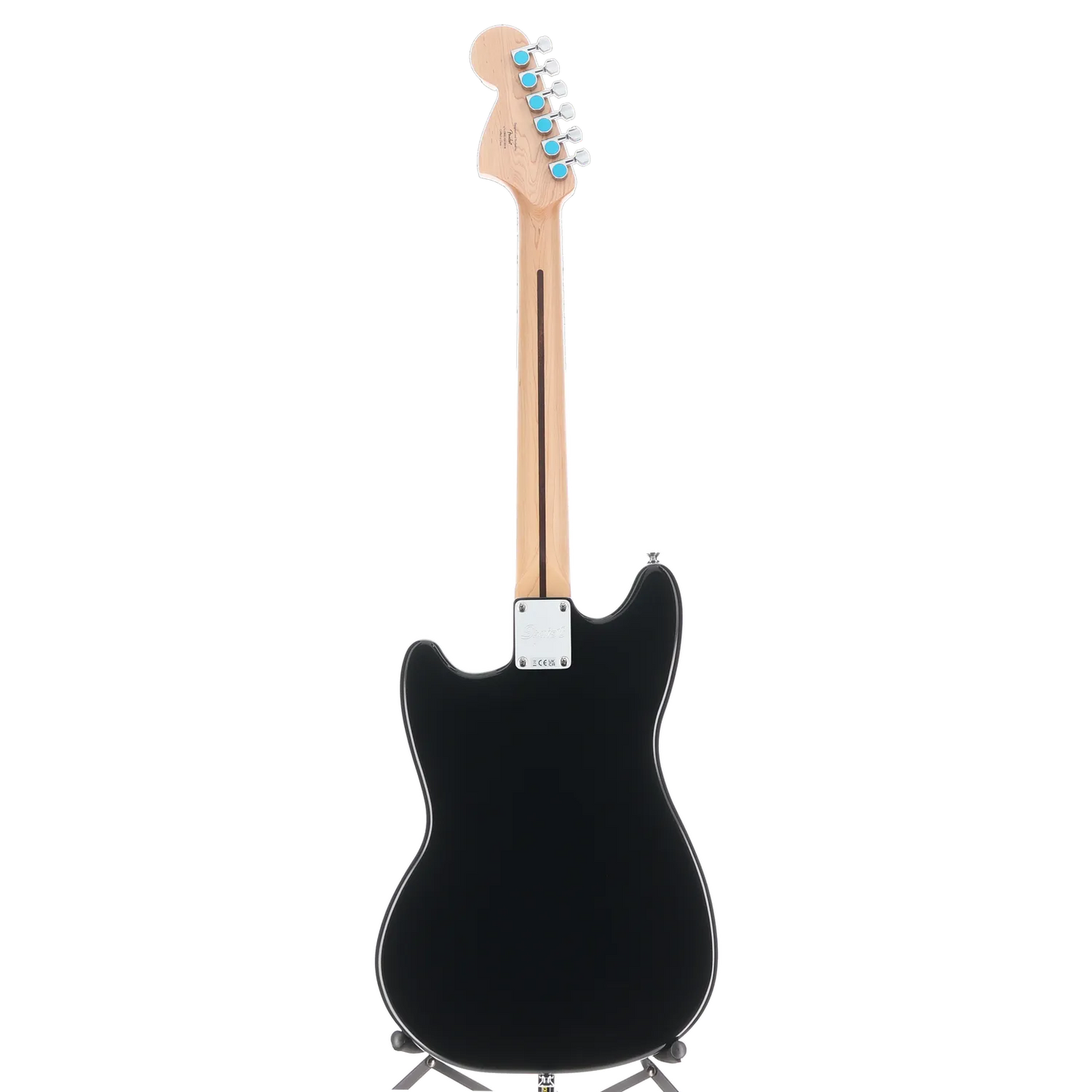 Squier Sonic Mustang HH, Maple Fingerboard, Black Pickguard, Black (RP) (03506)