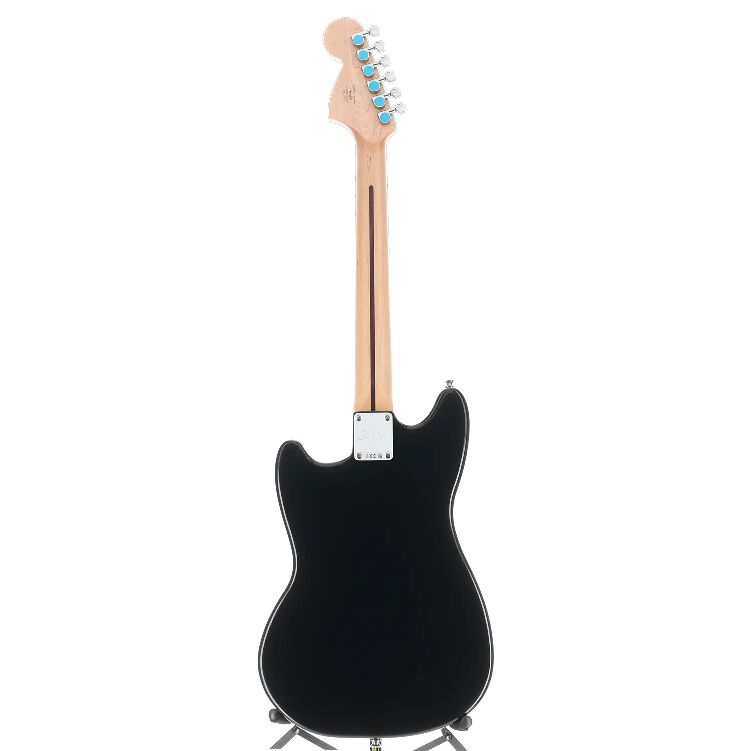 Squier Sonic Mustang HH, Maple Fingerboard, Black Pickguard, Black (RP) (03506)