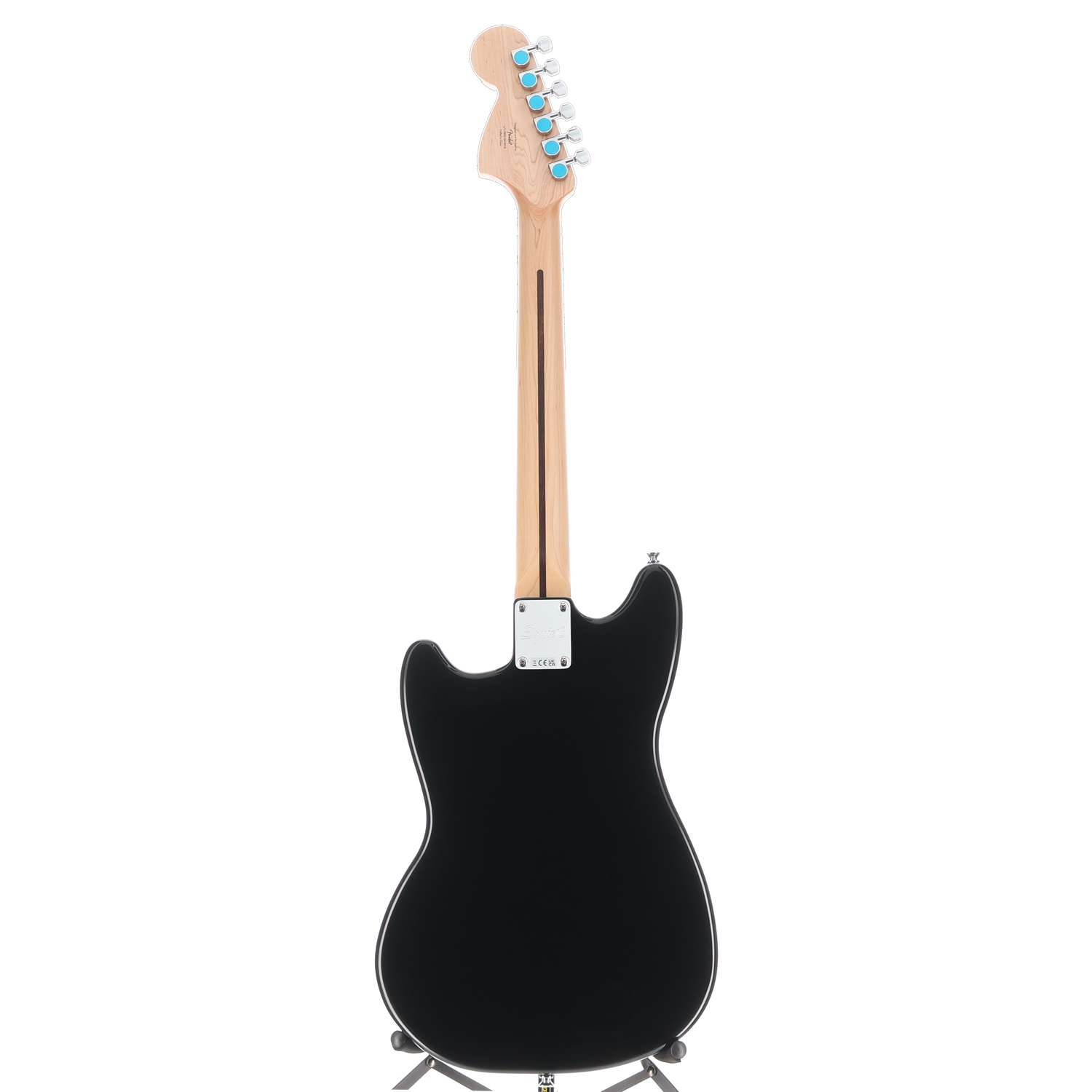 Squier Squier Sonic Mustang HH, Maple Fingerboard, Black Pickguard, Black (RP) (03506)