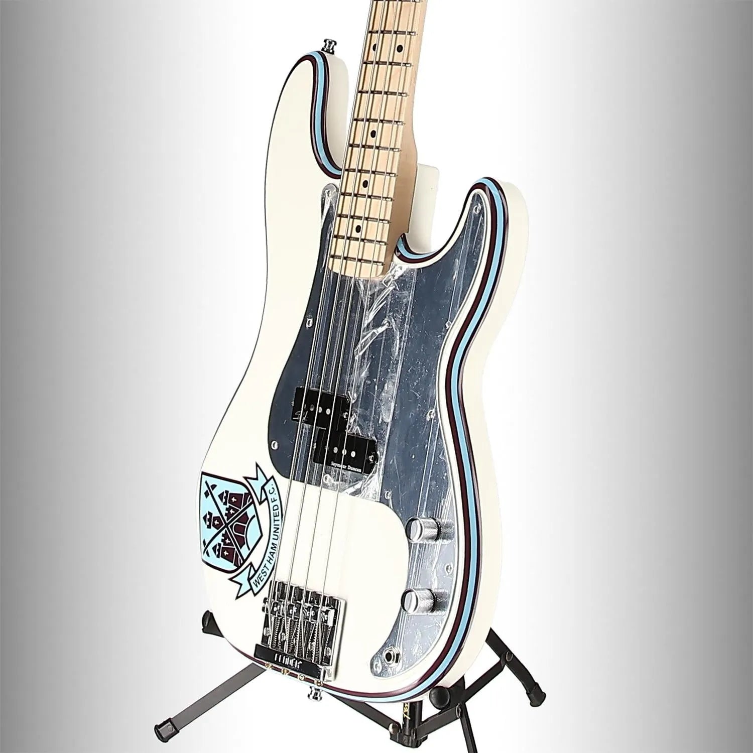 Steve Harris Precision Bass, Maple Fingerboard, Olympic White (L11) (75461)