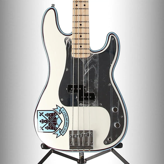 Steve Harris Precision Bass, Maple Fingerboard, Olympic White (L11) (75461)