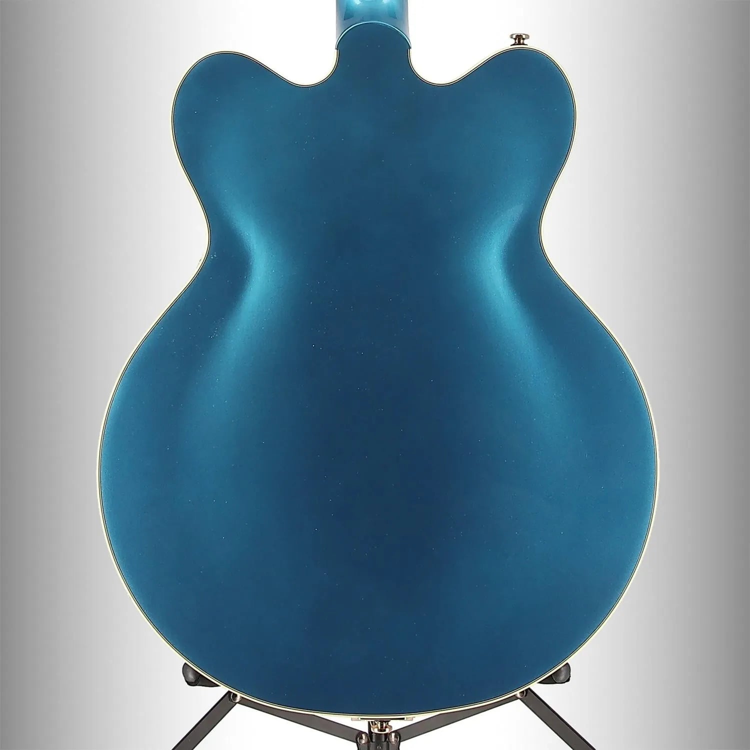 Streamliner Cat-Eye Limited-Edition Center Block Electric Guitar With Bigsby & Gold Hardware Riviera Blue (A8) (03757)