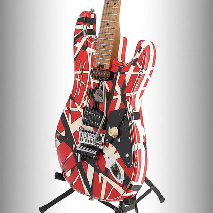 Striped Series Frankenstein Frankie, Maple Fingerboard, Red with Black Stripes Relic (SR) (00268)