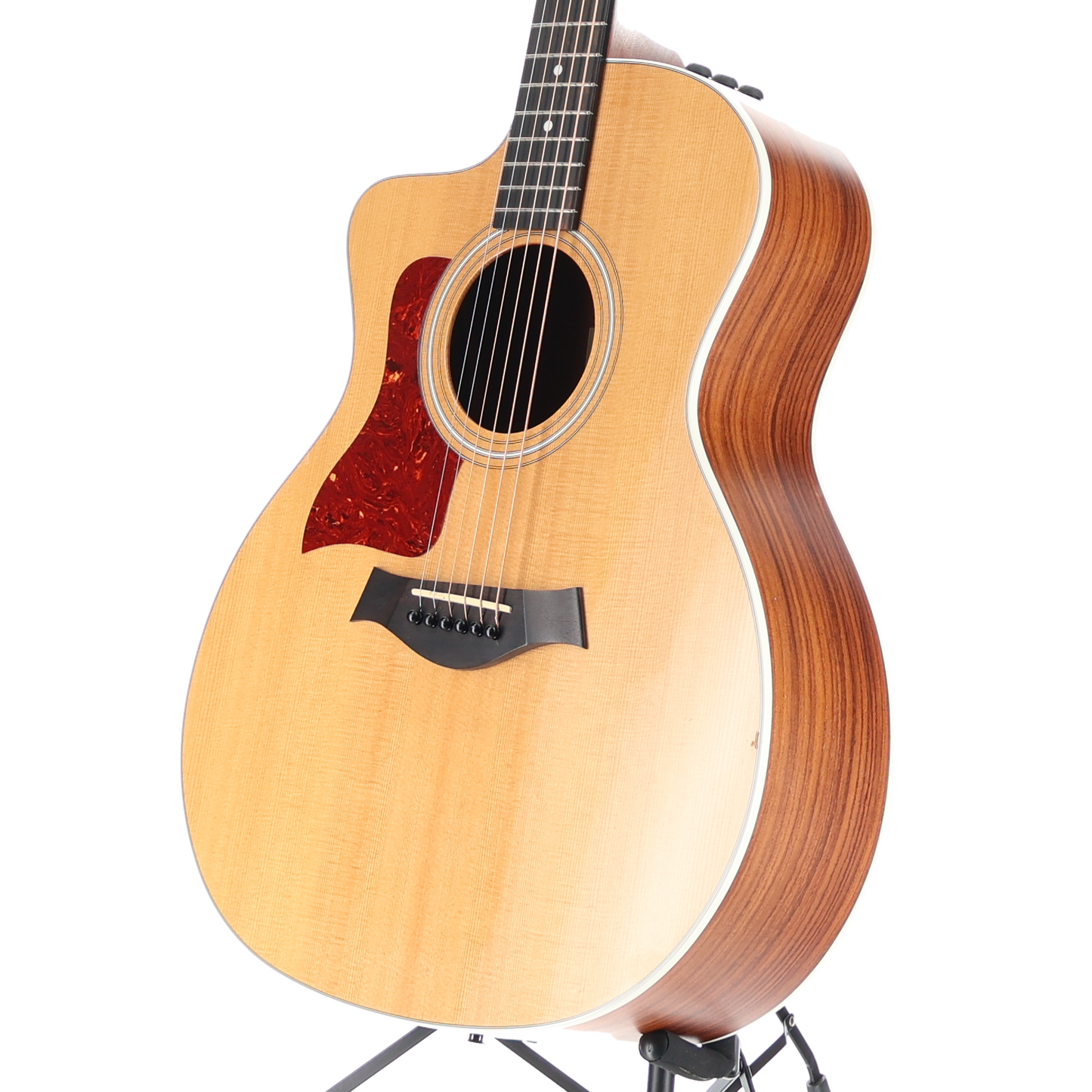 Taylor 214CE Left Handed Grand Auditorium Acoustic Electric Guitar, Natural, Plays Great (RC1) (61192)