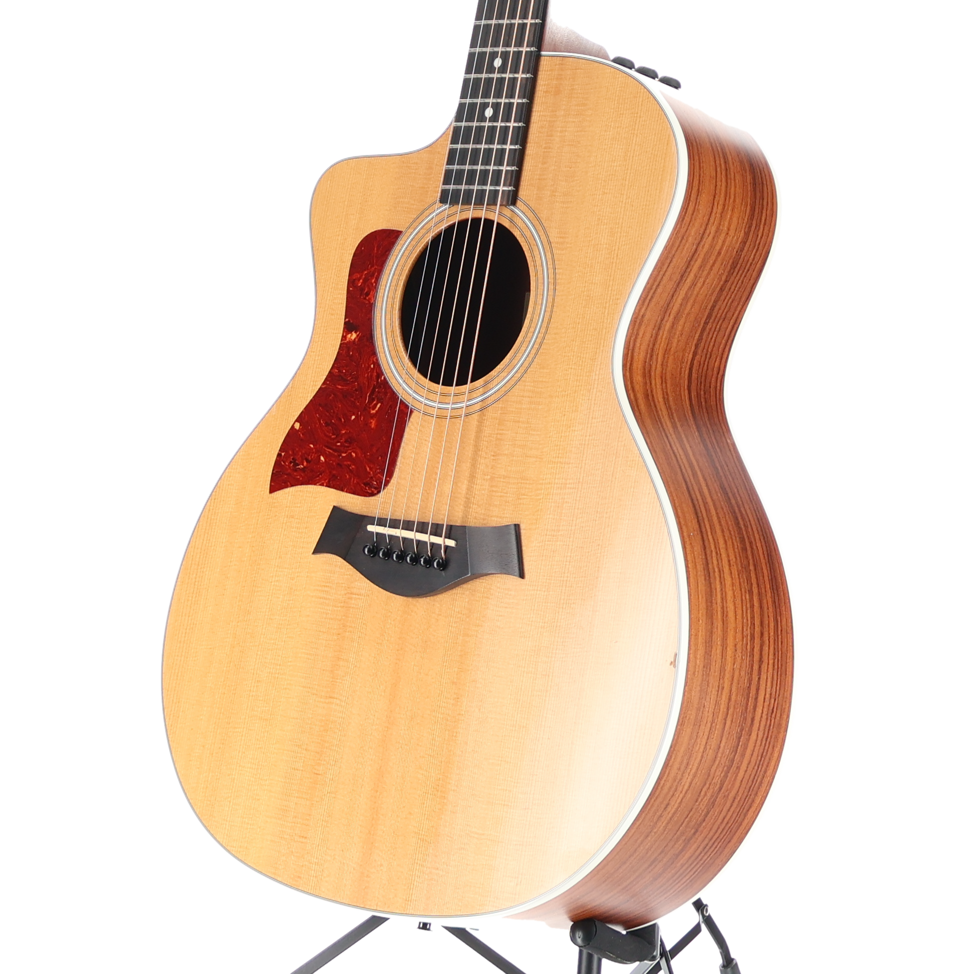 Taylor 214CE Left Handed Grand Auditorium Acoustic Electric Guitar, Natural, Plays Great (RC1) (61192)
