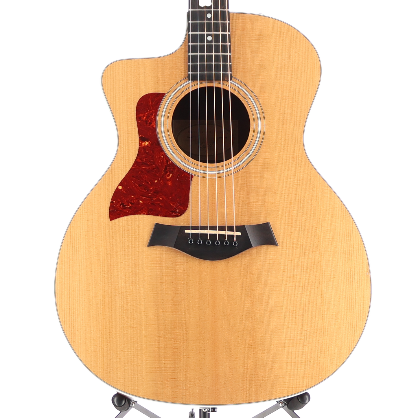 Taylor 214CE Left Handed Grand Auditorium Acoustic Electric Guitar, Natural, Plays Great (RC1) (61192)