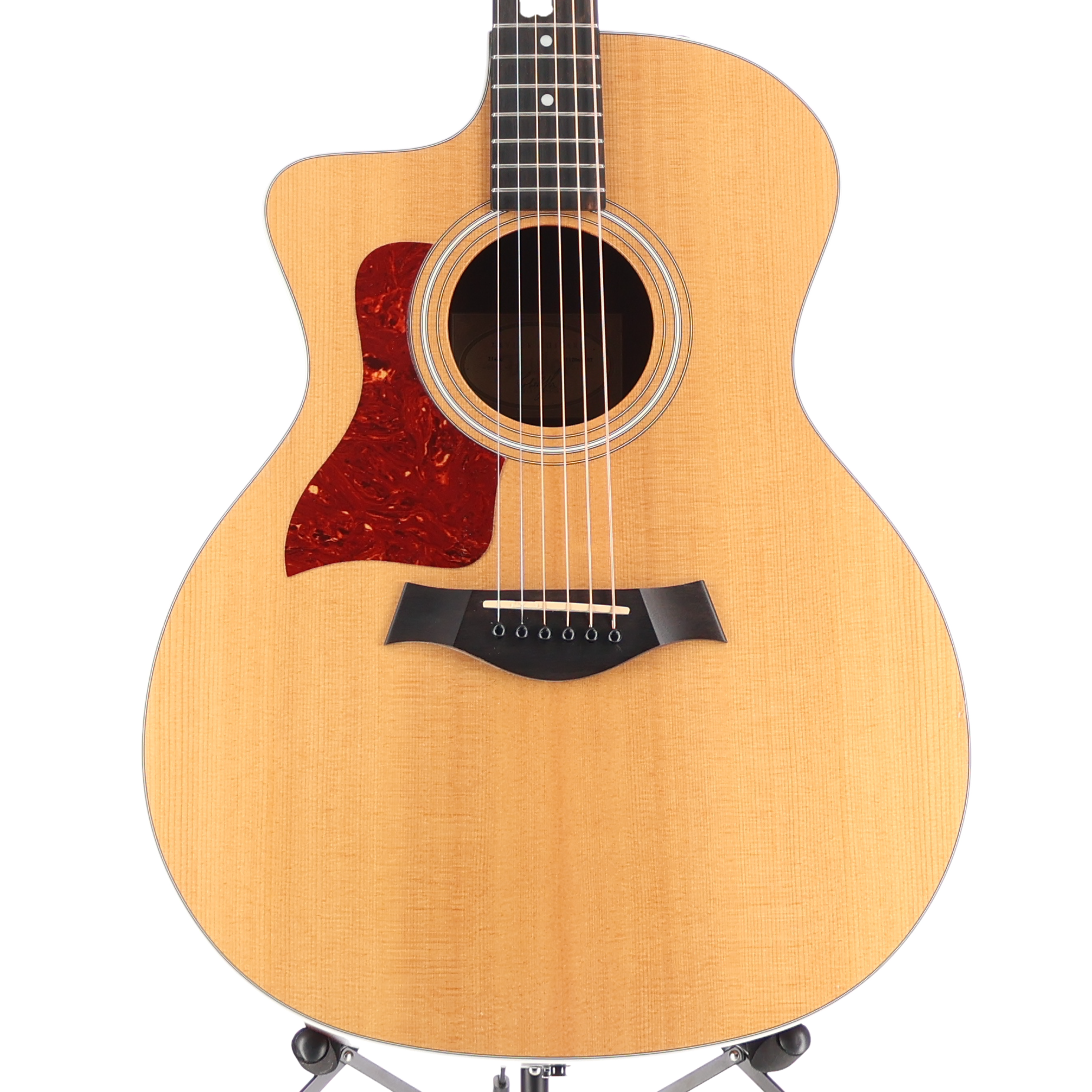 Taylor 214CE Left Handed Grand Auditorium Acoustic Electric Guitar, Natural, Plays Great (RC1) (61192)