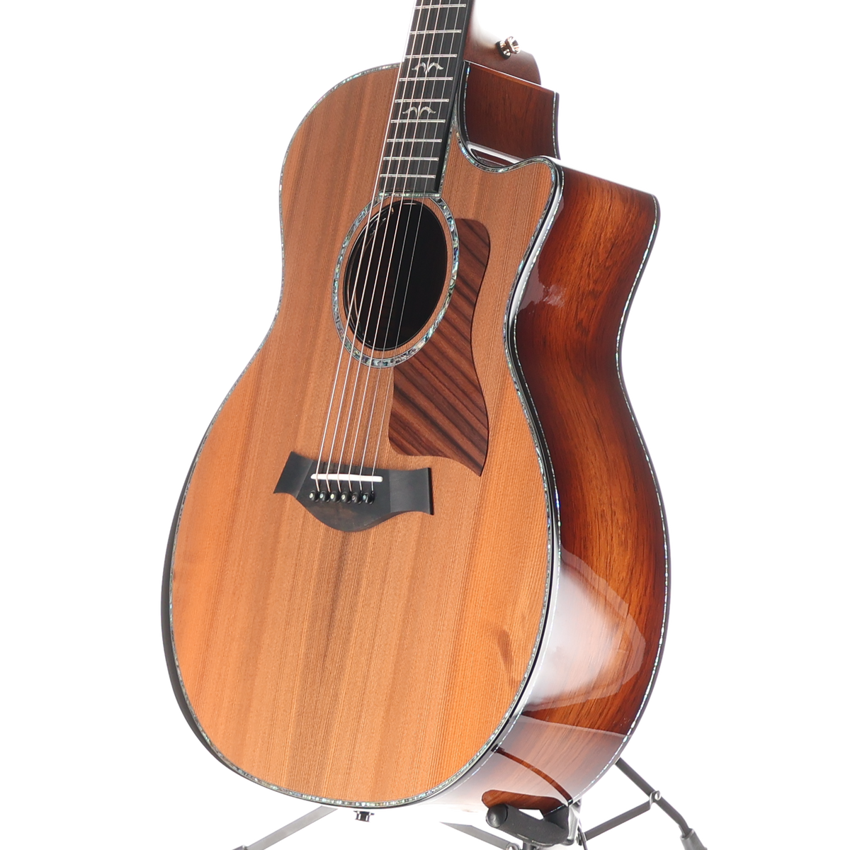 Taylor Custom GA - Sinker Redwood Top , Honduran Rosewood B&S Shaded Edgeburst (RC4) (96040)