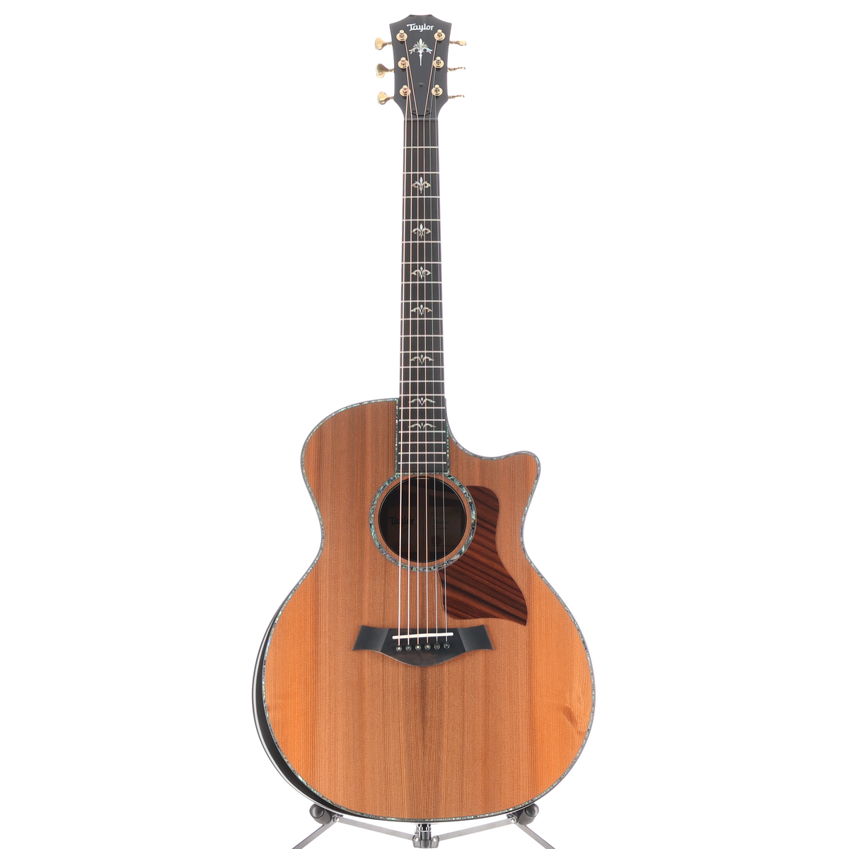 Taylor Custom GA - Sinker Redwood Top , Honduran Rosewood B&S Shaded Edgeburst (RC4) (96040)