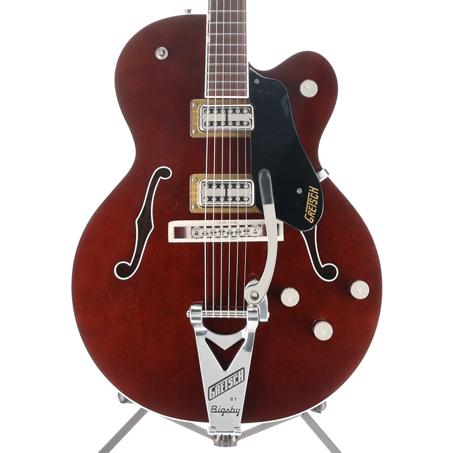 Tennessean Hollow Body with String-Thru Bigsby and Nickel Hardware, Rosewood Fingerboard, Walnut Stain (V1) (20731)