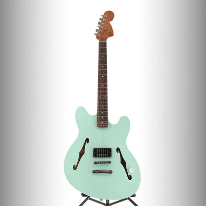 Tom DeLonge Starcaster, Rosewood Fingerboard, Chrome Hardware, Satin Surf Green (SR) (02128)