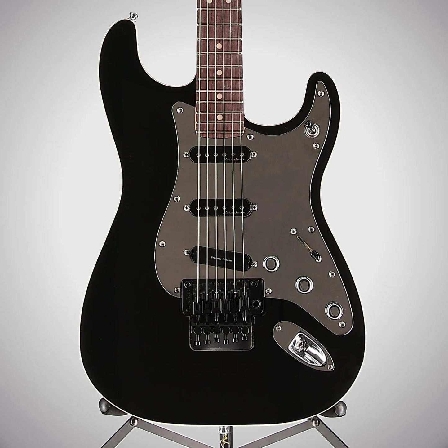 Tom Morello Stratocaster, Rosewood Fingerboard, Black (J12) (45478)