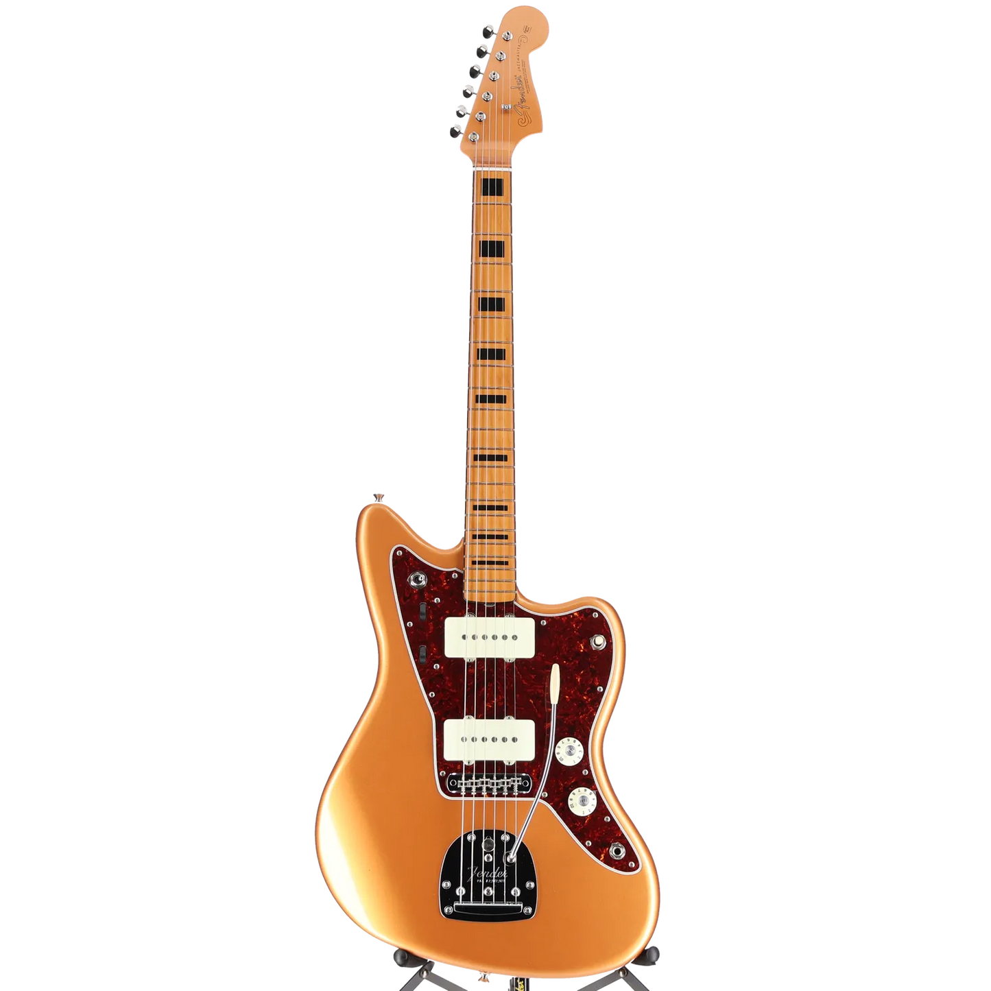 Troy Van Leeuwen Jazzmaster, Bound Maple Fingerboard, Copper Age (BB9) (22697)