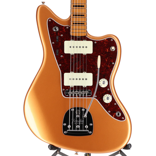 Troy Van Leeuwen Jazzmaster, Bound Maple Fingerboard, Copper Age (BB9) (22697)