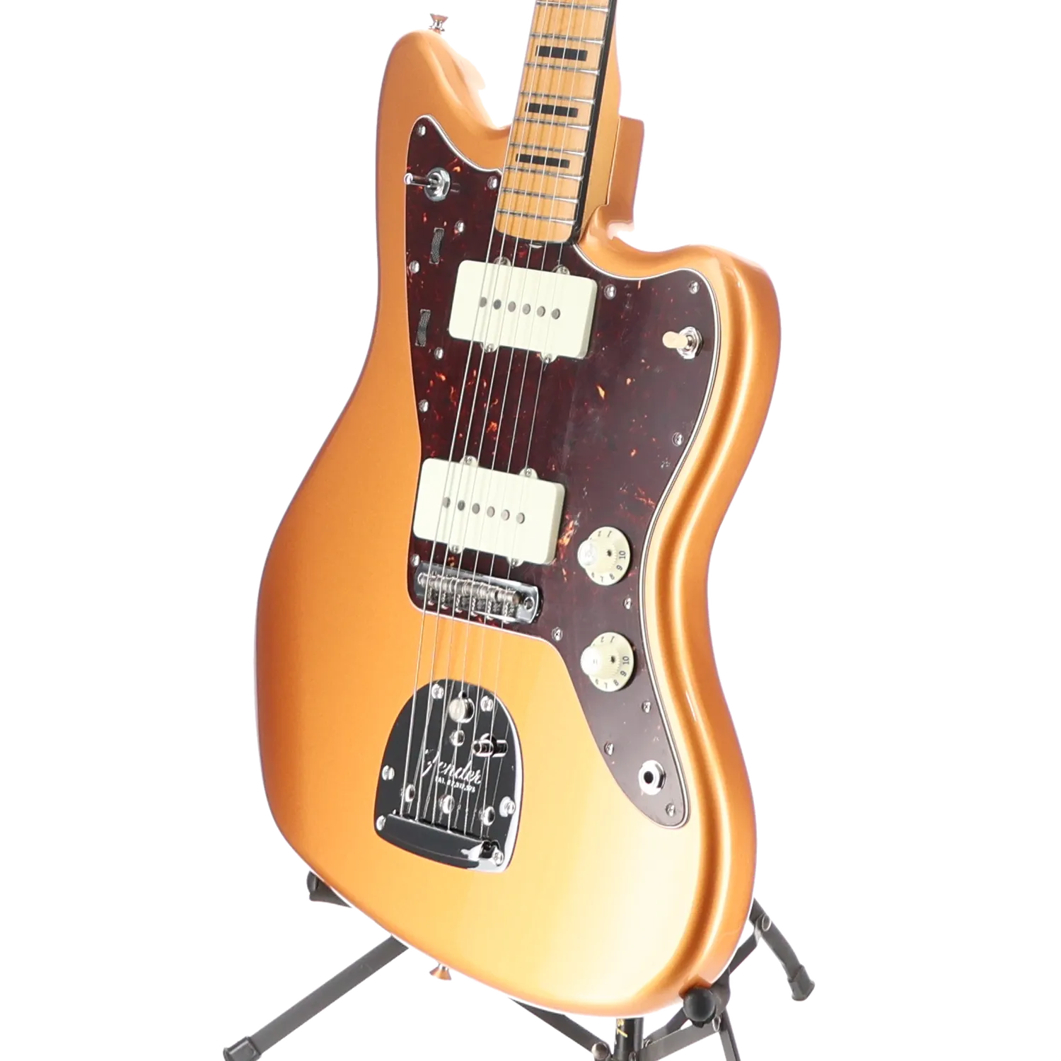 Troy Van Leeuwen Jazzmaster, Bound Maple Fingerboard, Copper Age (RC4) (48839)