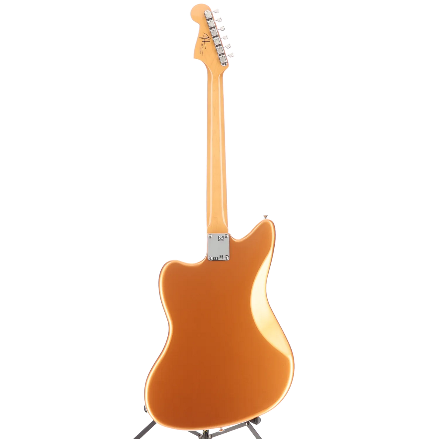 Troy Van Leeuwen Jazzmaster, Bound Maple Fingerboard, Copper Age (RC4) (48839)