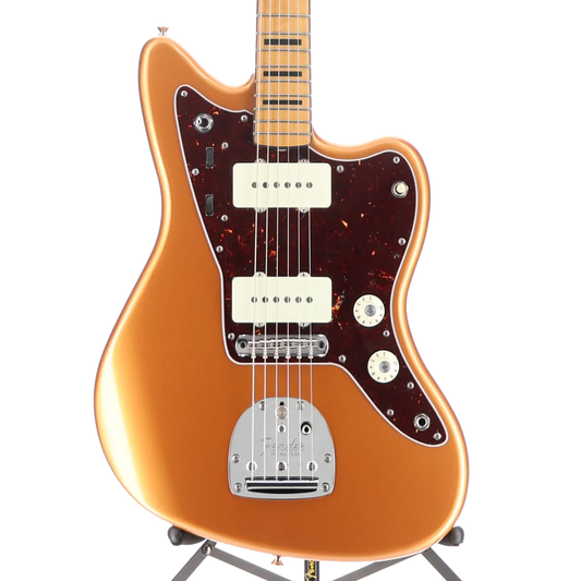 Troy Van Leeuwen Jazzmaster, Bound Maple Fingerboard, Copper Age (RC4) (48839)