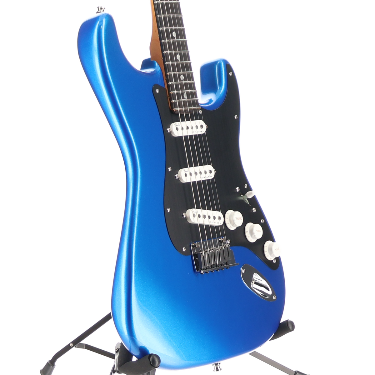Fender American Ultra II Stratocaster, Ebony Fingerboard,  Noble Blue (M6) (20637)