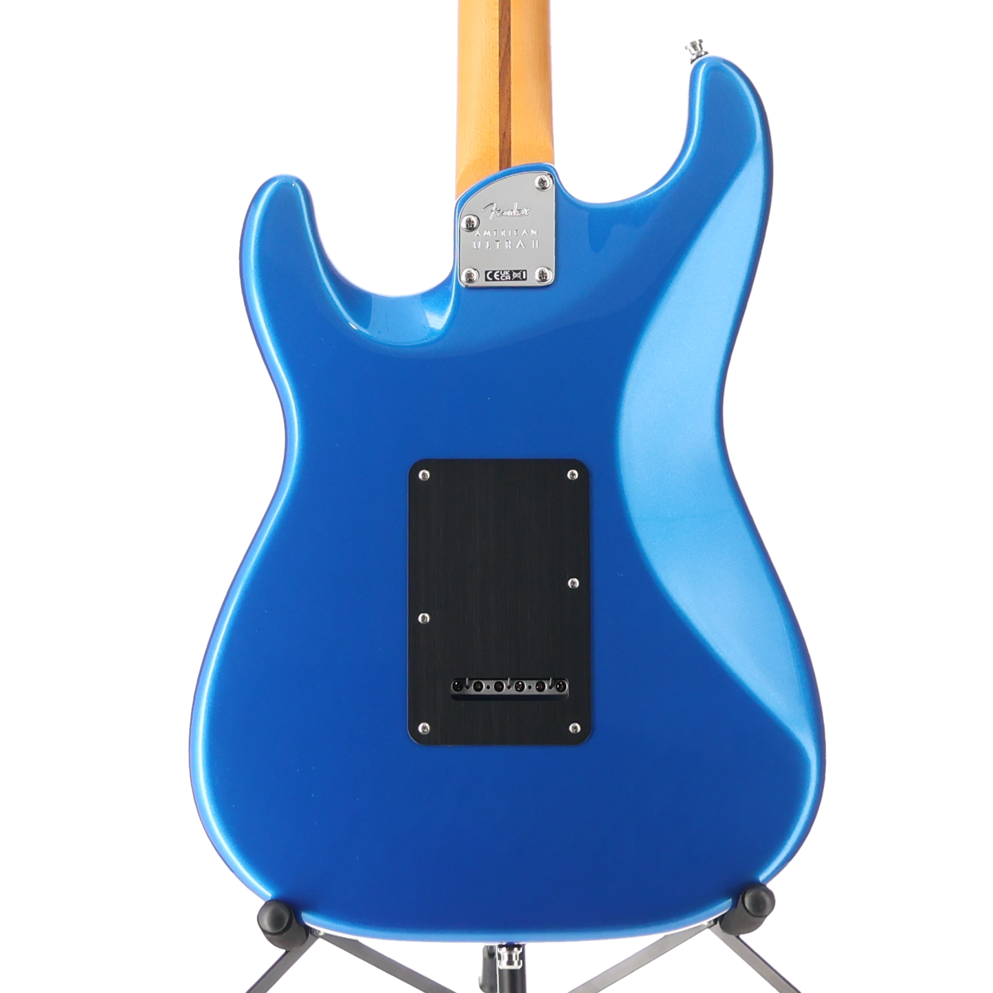 Fender American Ultra II Stratocaster Electric Guitar Ebony Fingerboard Noble Blue (F8) (24062)