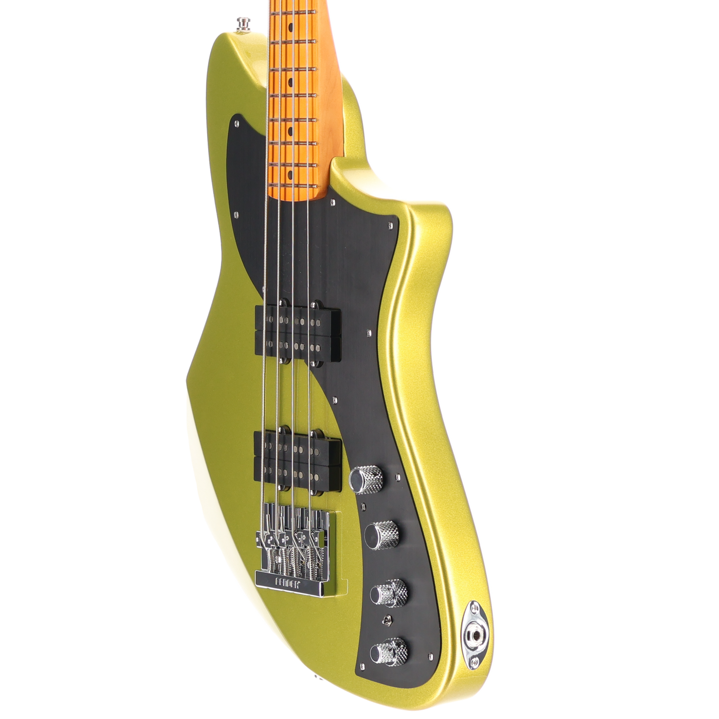Fender American Ultra II Meteora Bass, Maple Fingerboard, Solar Flare (09052)