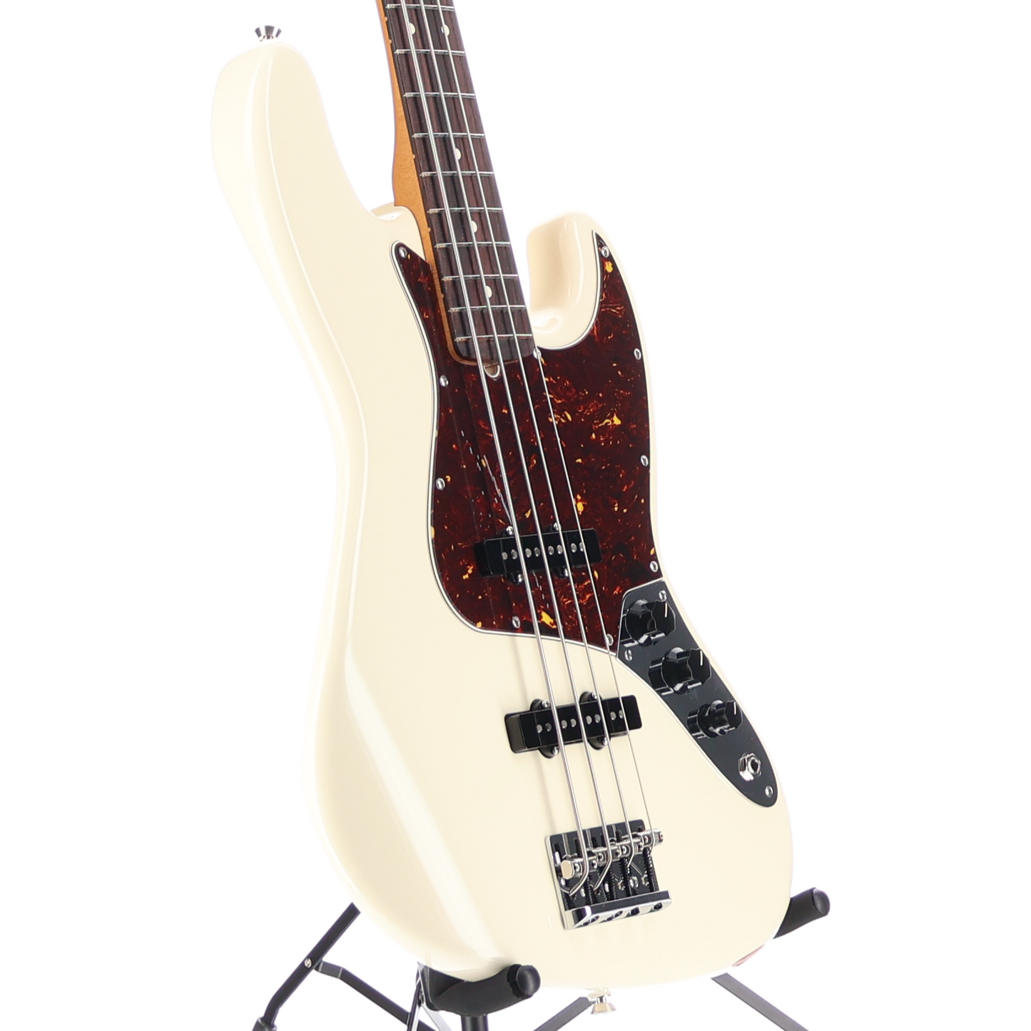 Fender American Professional II Jazz Bass, Rosewood Fingerboard, Olympic White (RC3) (31195)