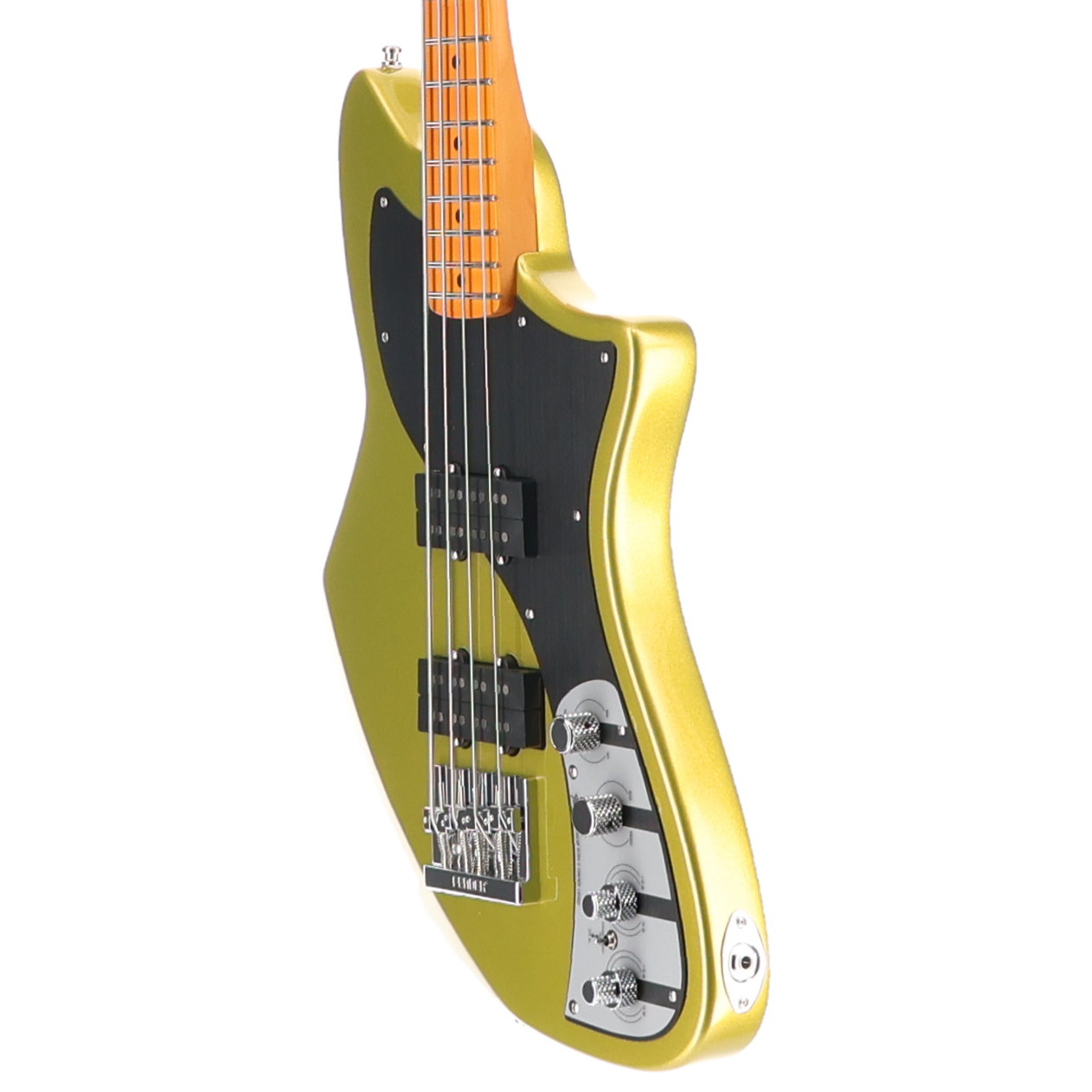 Fender American Ultra II Meteora Bass, Maple Fingerboard, Solar Flare (Y8) (34814)