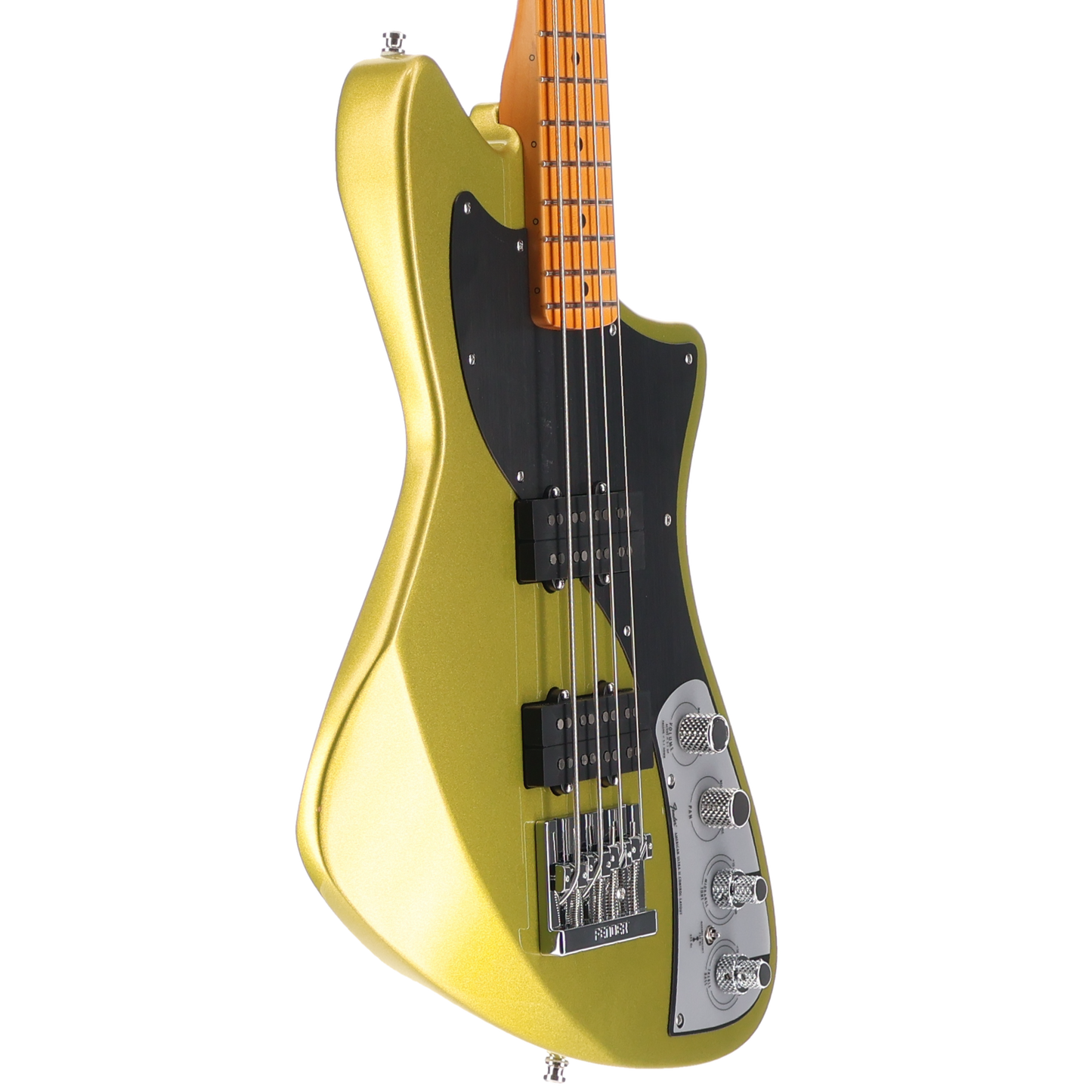 Fender American Ultra II Meteora Bass, Maple Fingerboard, Solar Flare (W8) (34139)