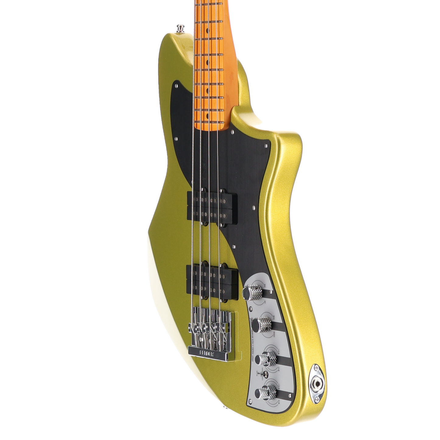 Fender American Ultra II Meteora Bass, Maple Fingerboard, Solar Flare (W8) (34139)