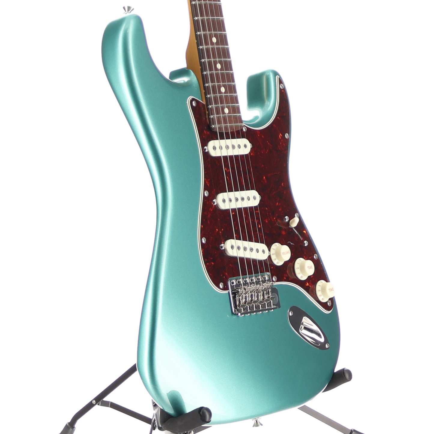 Fender American Professional Classic Stratocaster®, Rosewood Fingerboard - Faded Sherwood Green Metallic (W2) (02643)