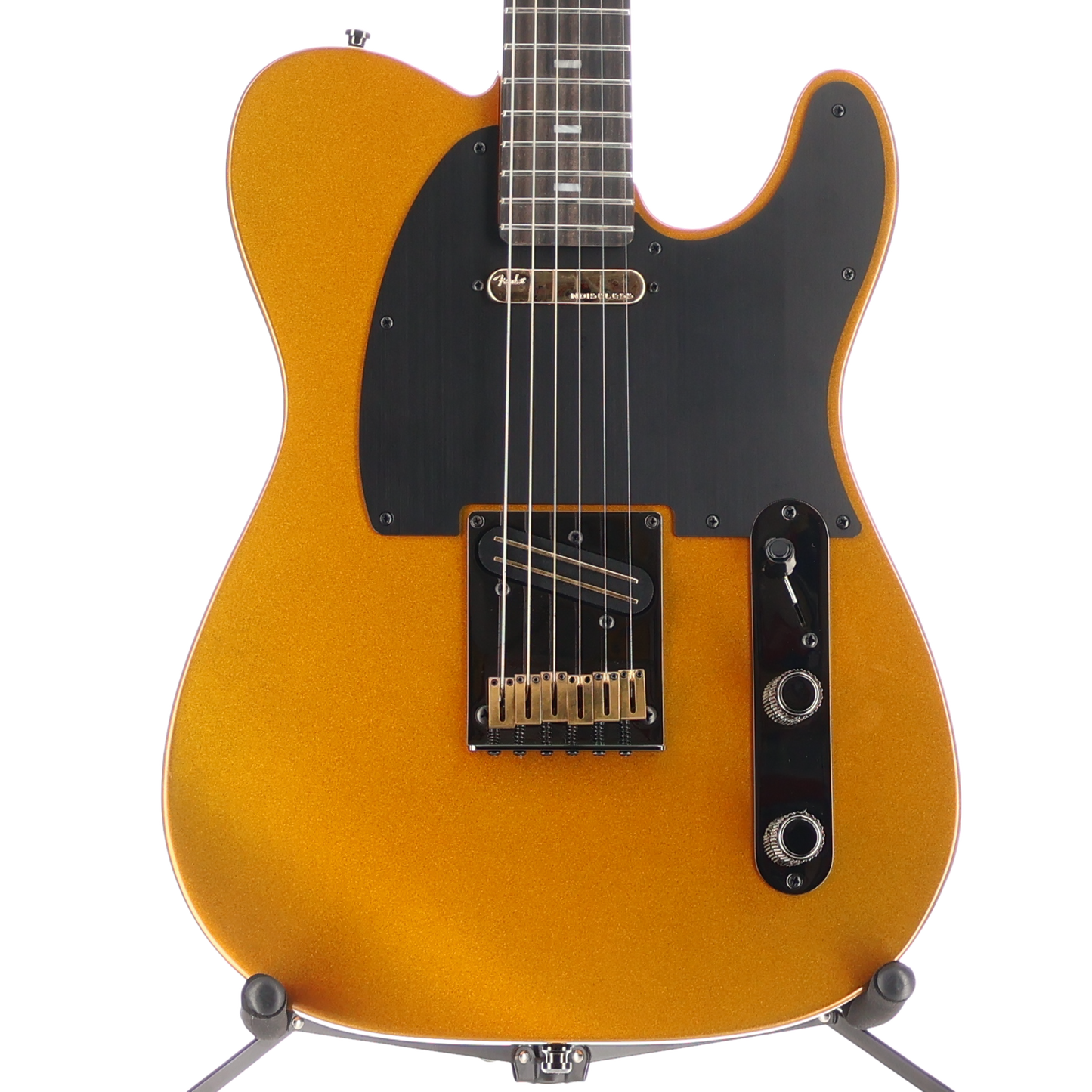 Fender 75th Anniversary American Ultra II Telecaster, Ebony Fingerboard, Liquid Gold (01971)