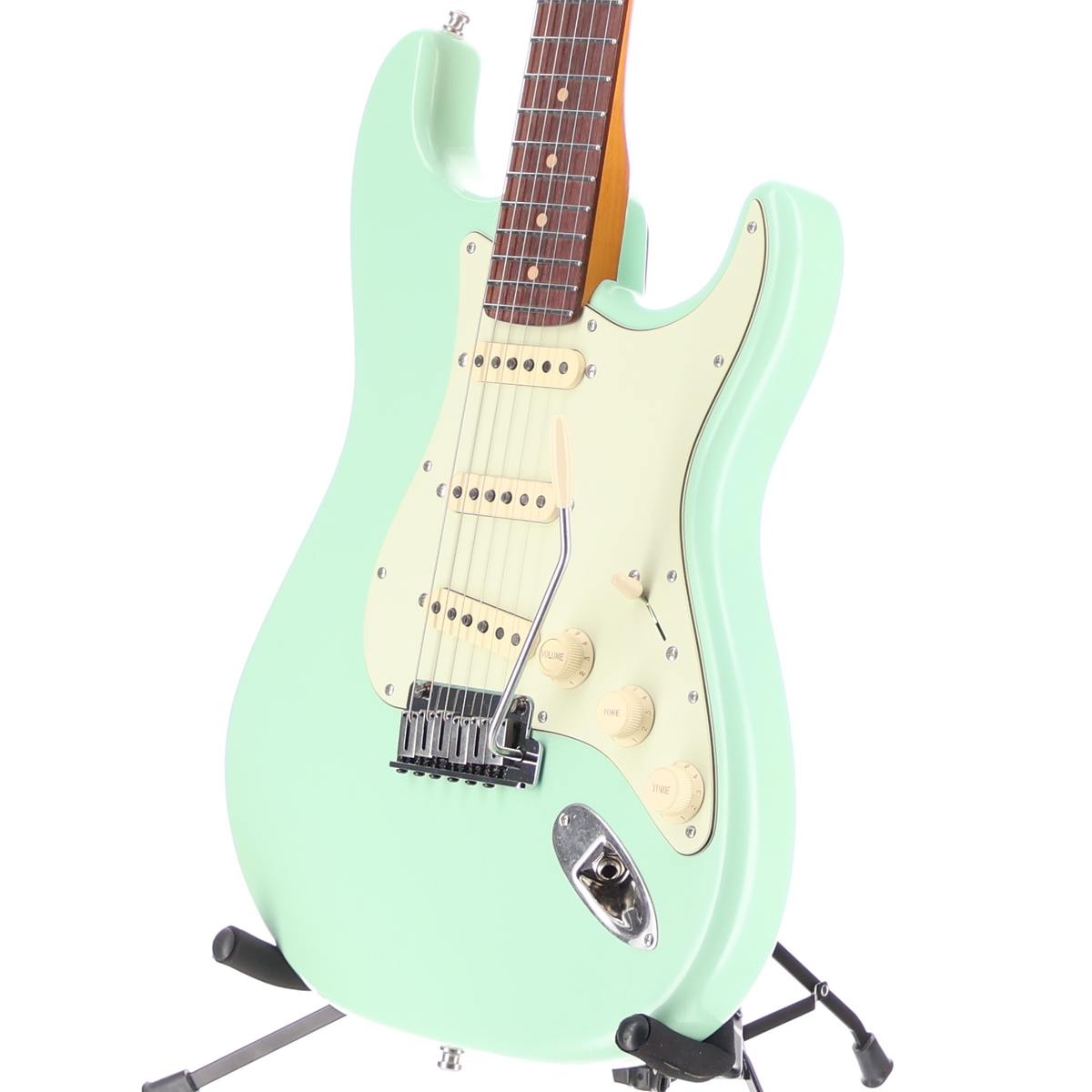 Fender Fender American Ultra Luxe Vintage '60s Stratocaster, Surf Green (2021) (D9) (02021)