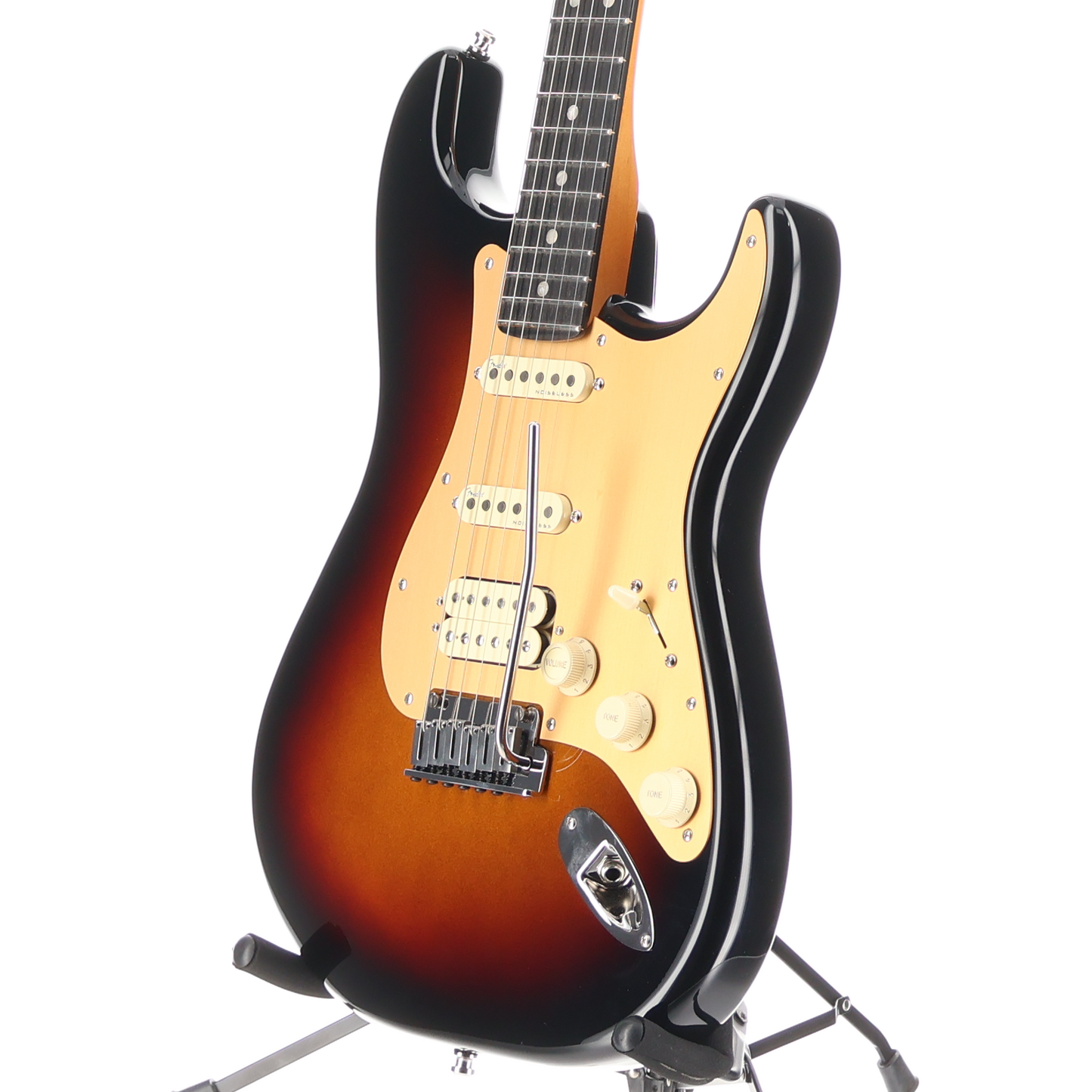 Fender American Ultra II Stratocaster HSS, Ebony Fingerboard, Ultraburst (P2) (05161)